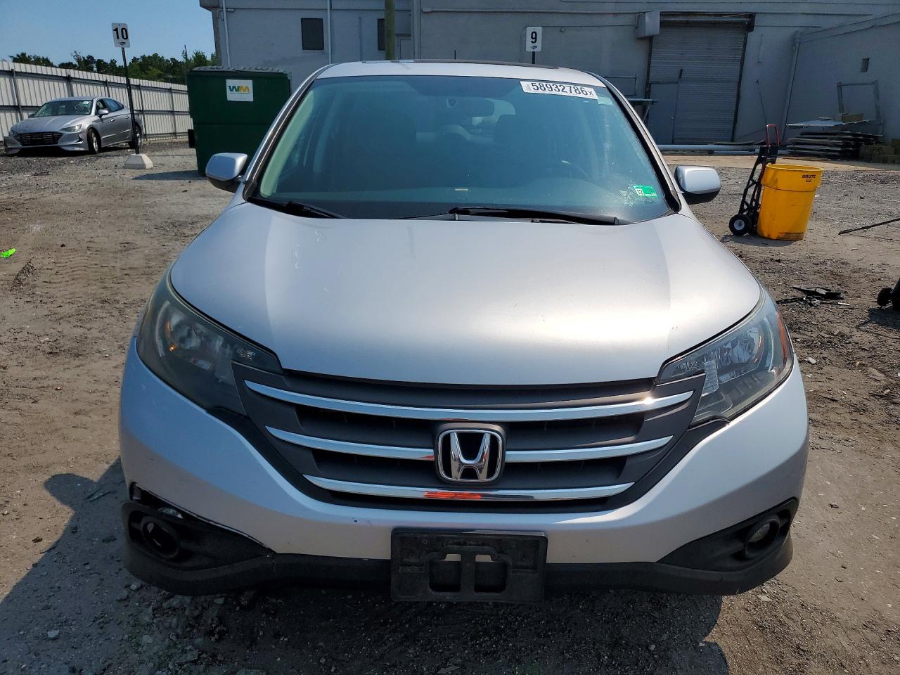 2013 Honda Cr-v Ex Silver vin: 5J6RM4H55DL051365