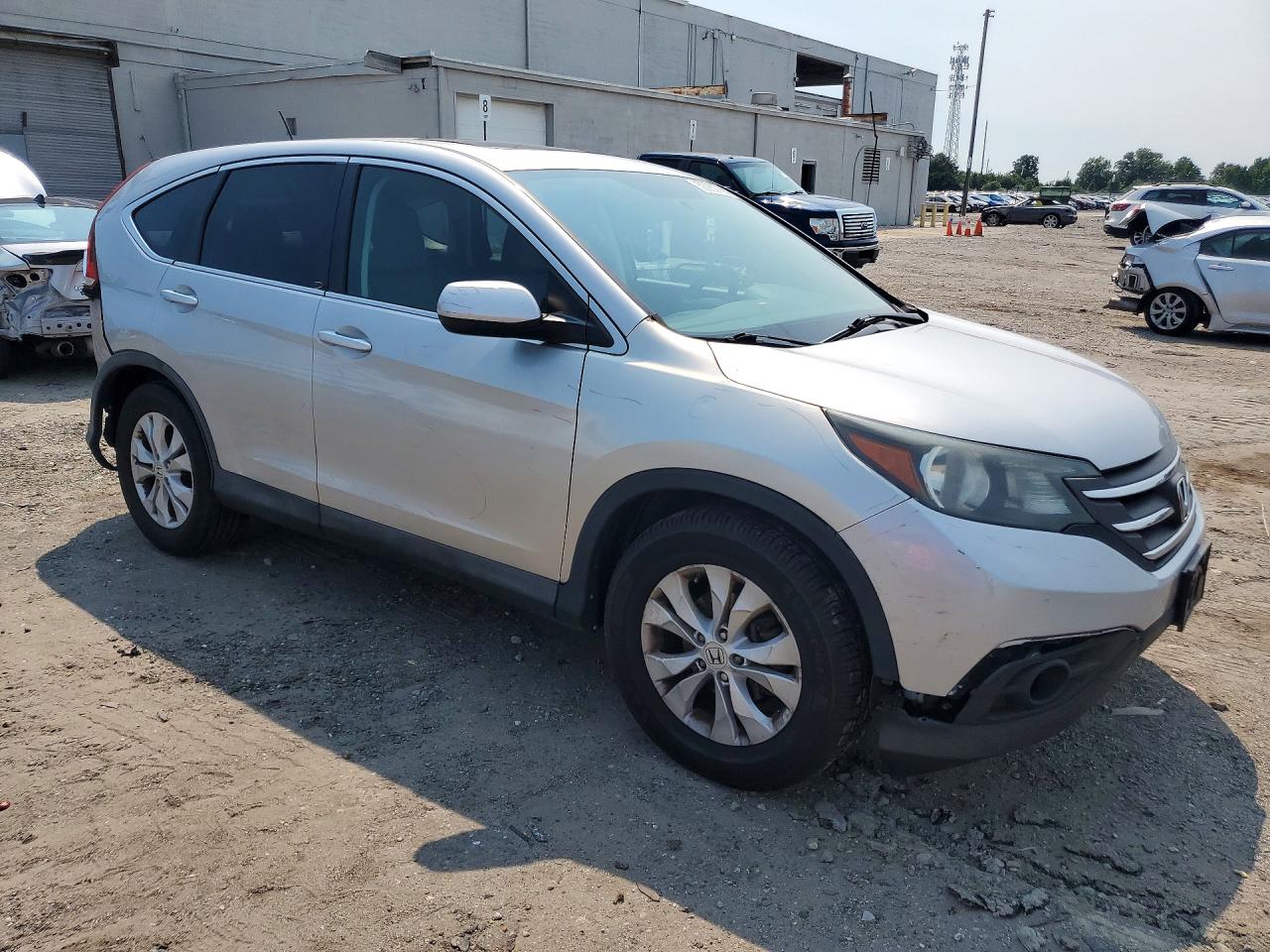 2013 Honda Cr-v Ex Silver vin: 5J6RM4H55DL051365