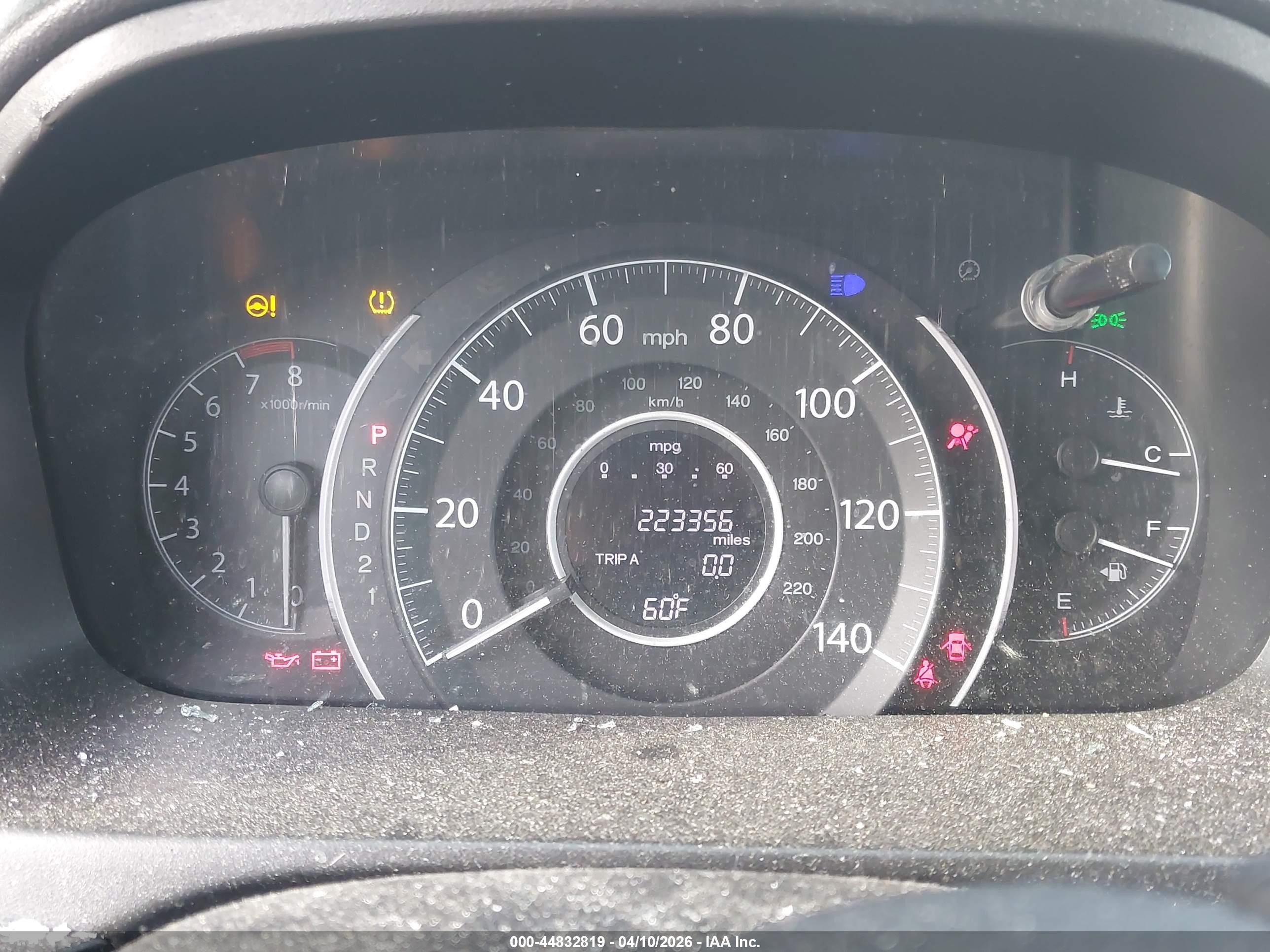 2013 Honda Cr-v Ex Бордовый vin: 5J6RM4H55DL054086