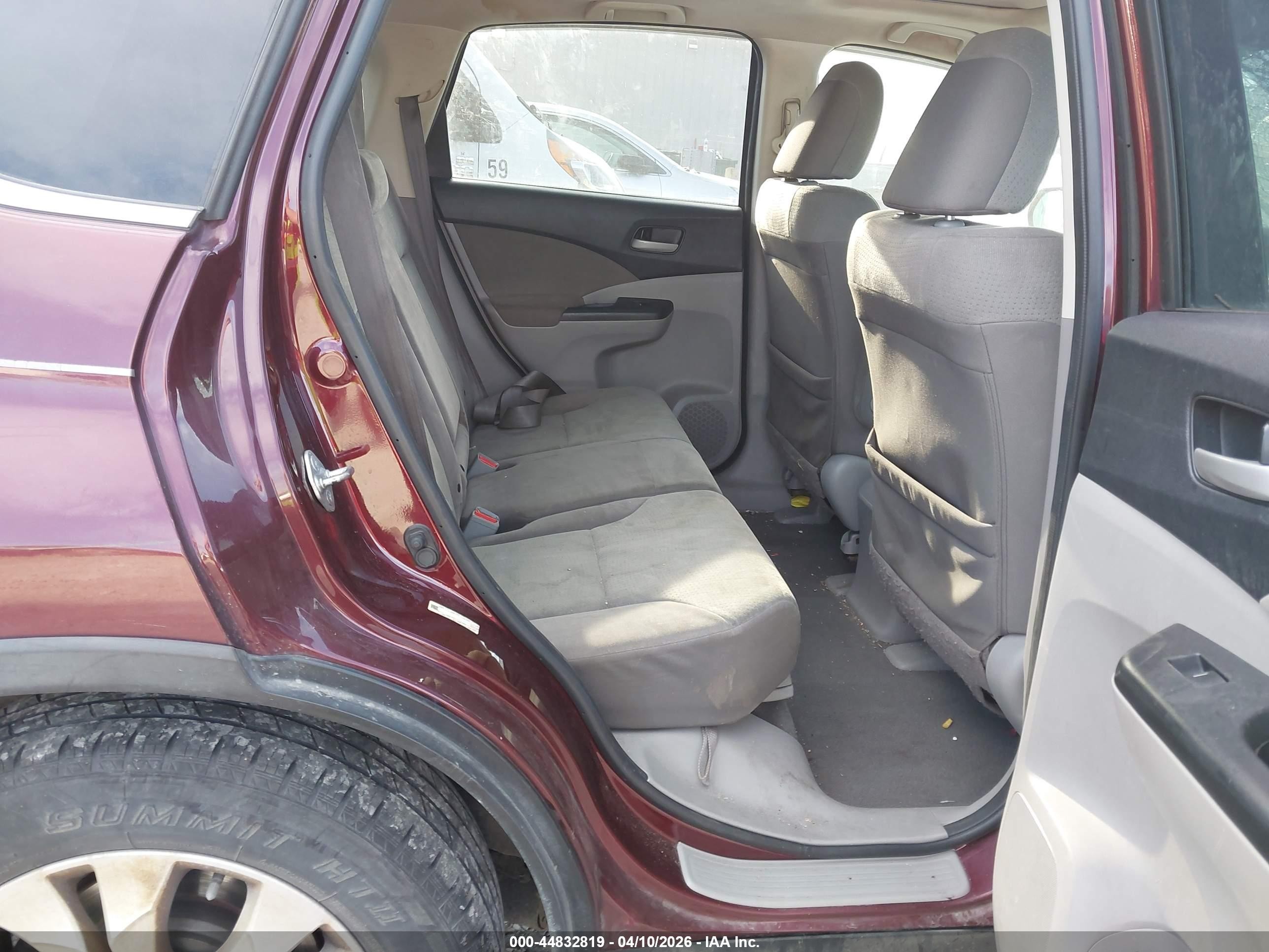 2013 Honda Cr-v Ex Бордовый vin: 5J6RM4H55DL054086