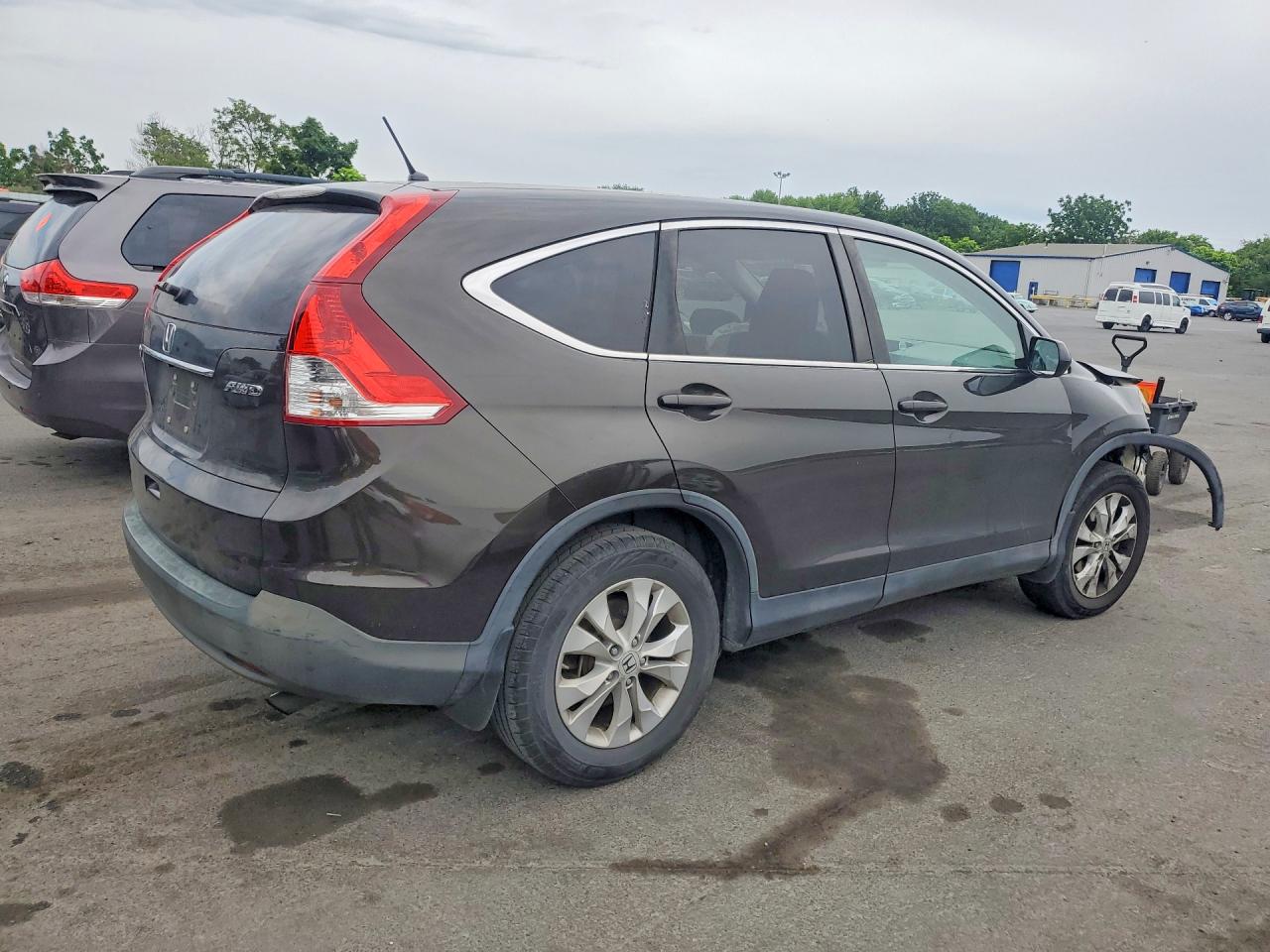 2013 Honda Cr-v Ex Brown vin: 5J6RM4H55DL063869