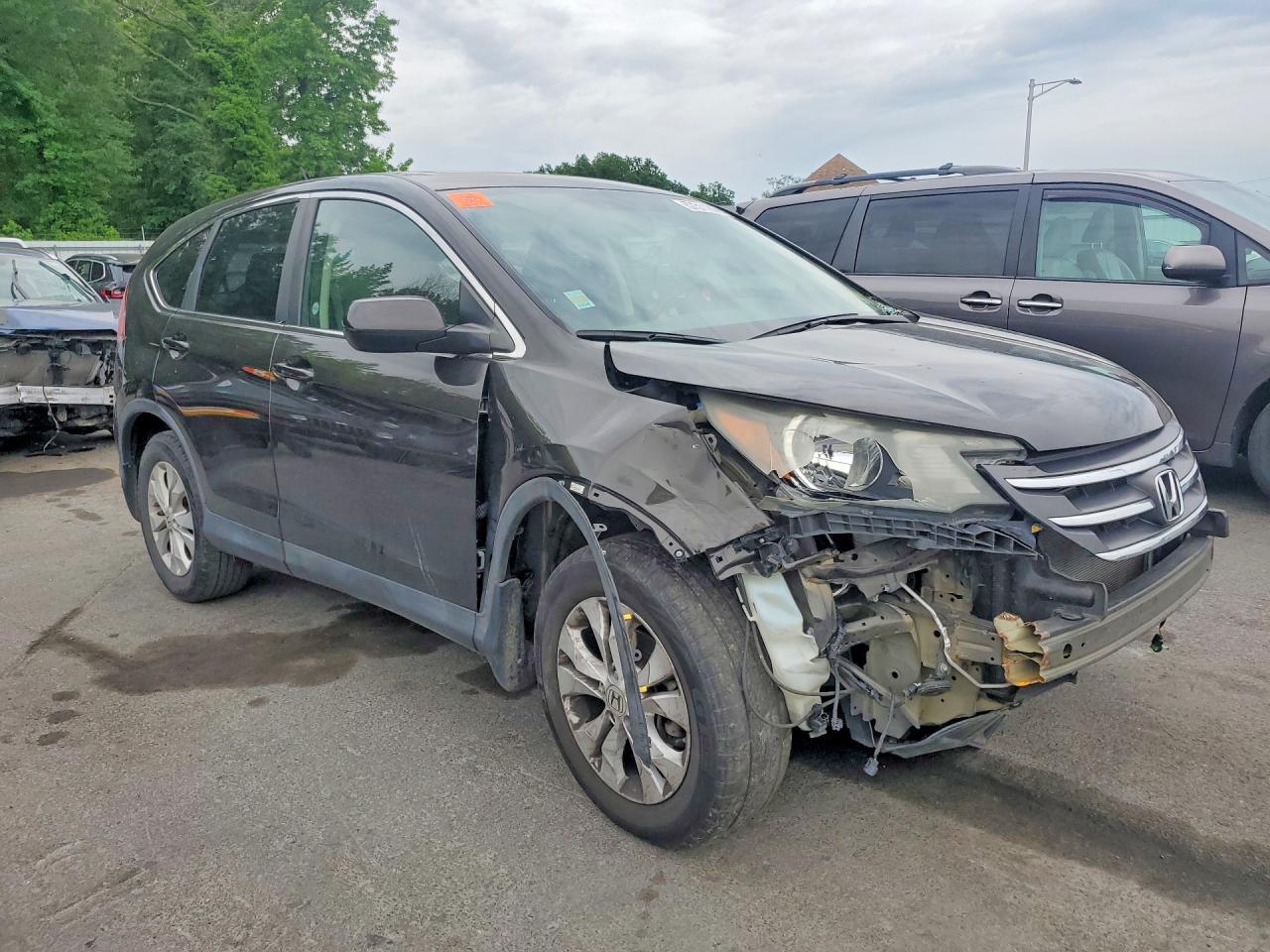 2013 Honda Cr-v Ex Brown vin: 5J6RM4H55DL063869