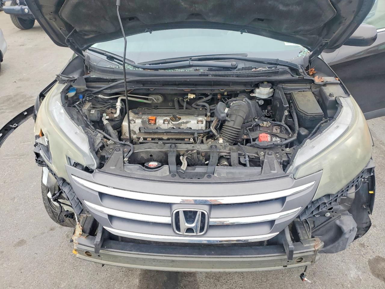 2013 Honda Cr-v Ex Brown vin: 5J6RM4H55DL063869