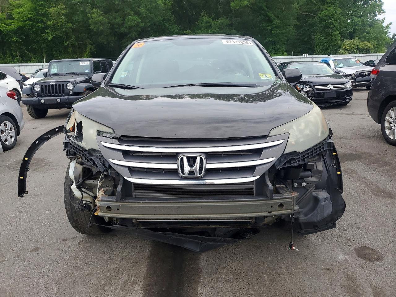 2013 Honda Cr-v Ex Brown vin: 5J6RM4H55DL063869