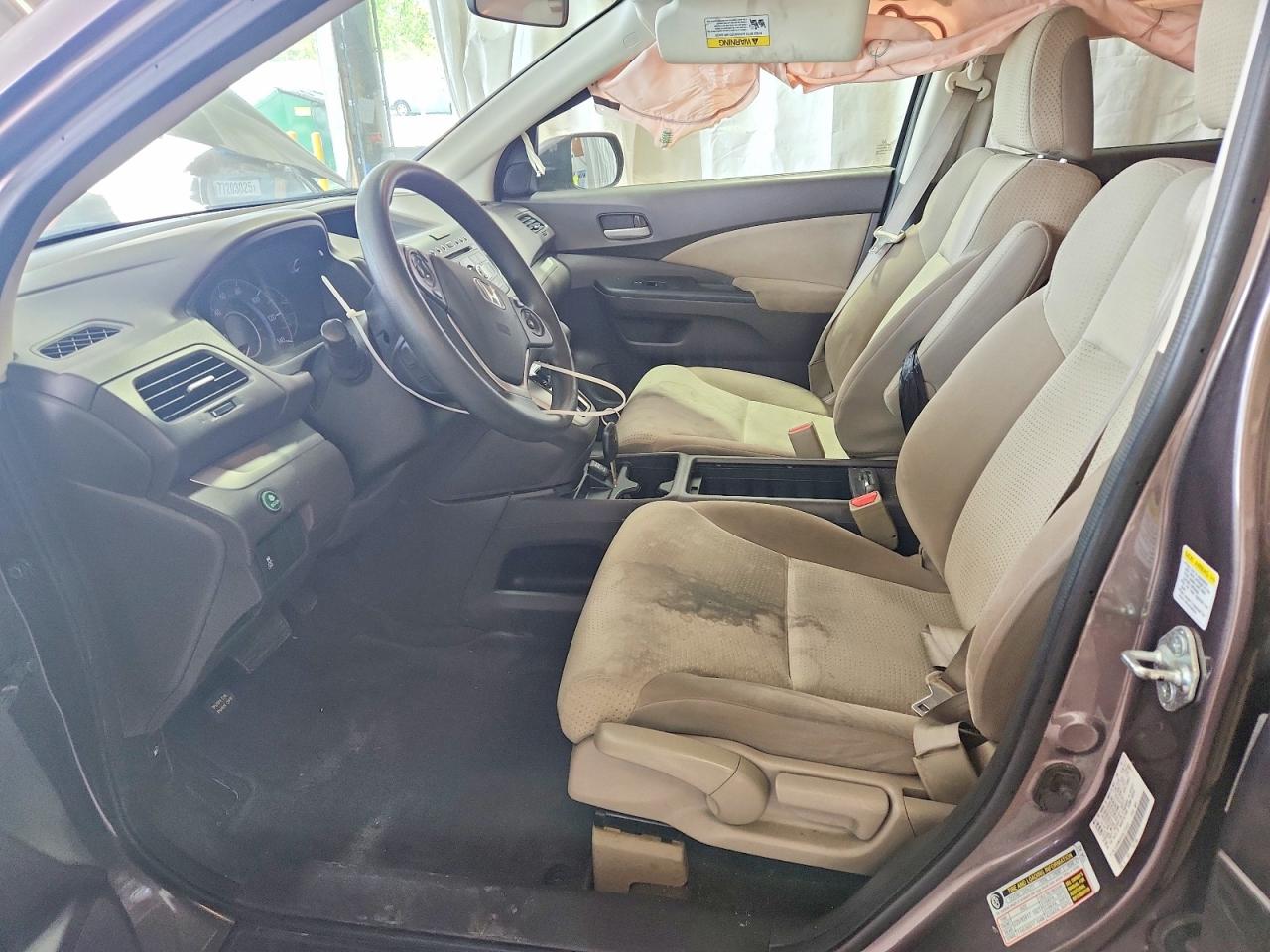 2013 Honda Cr-v Ex Tan vin: 5J6RM4H55DL079022