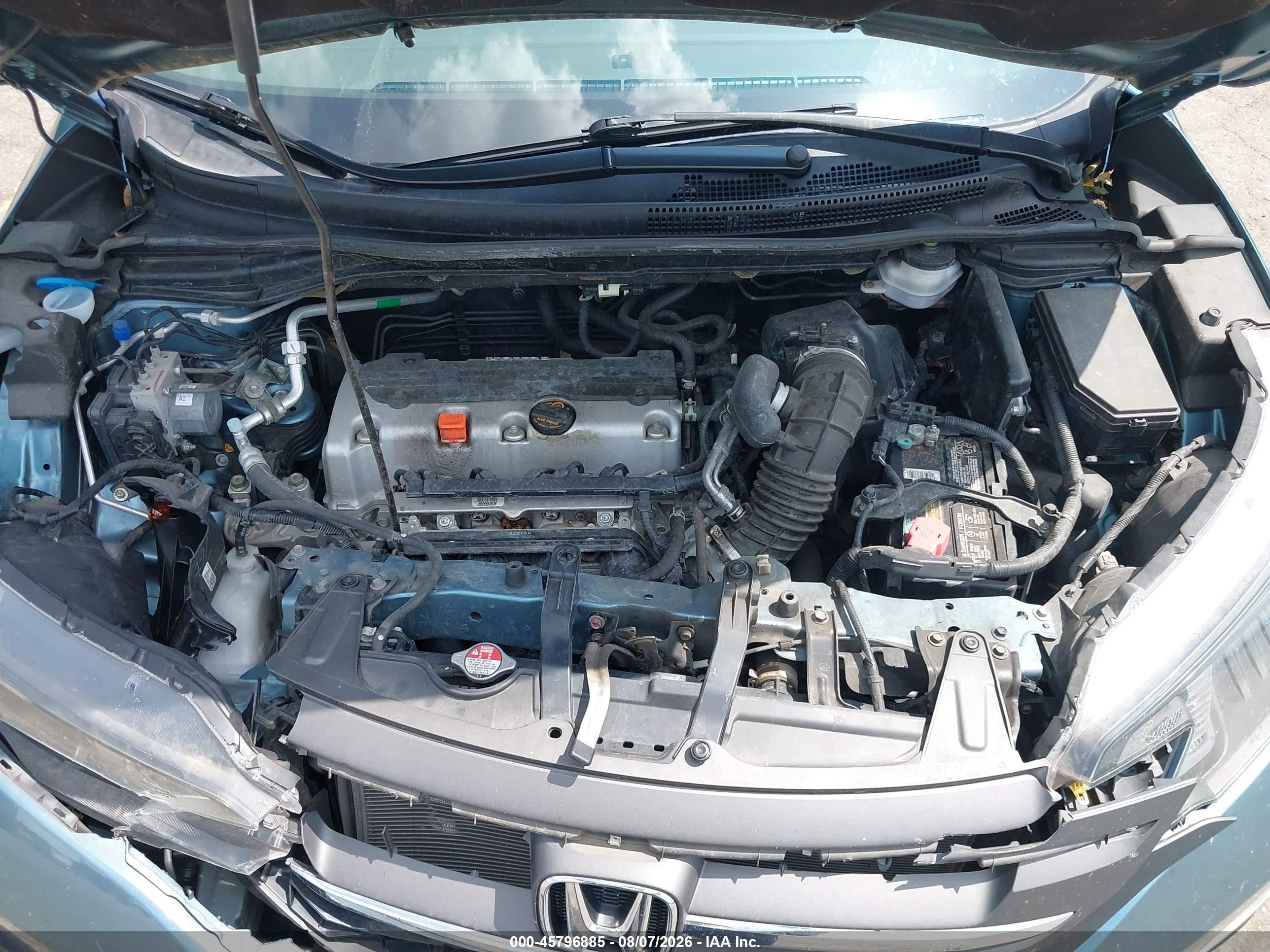 2014 Honda Cr-v Ex Teal vin: 5J6RM4H55EL067633