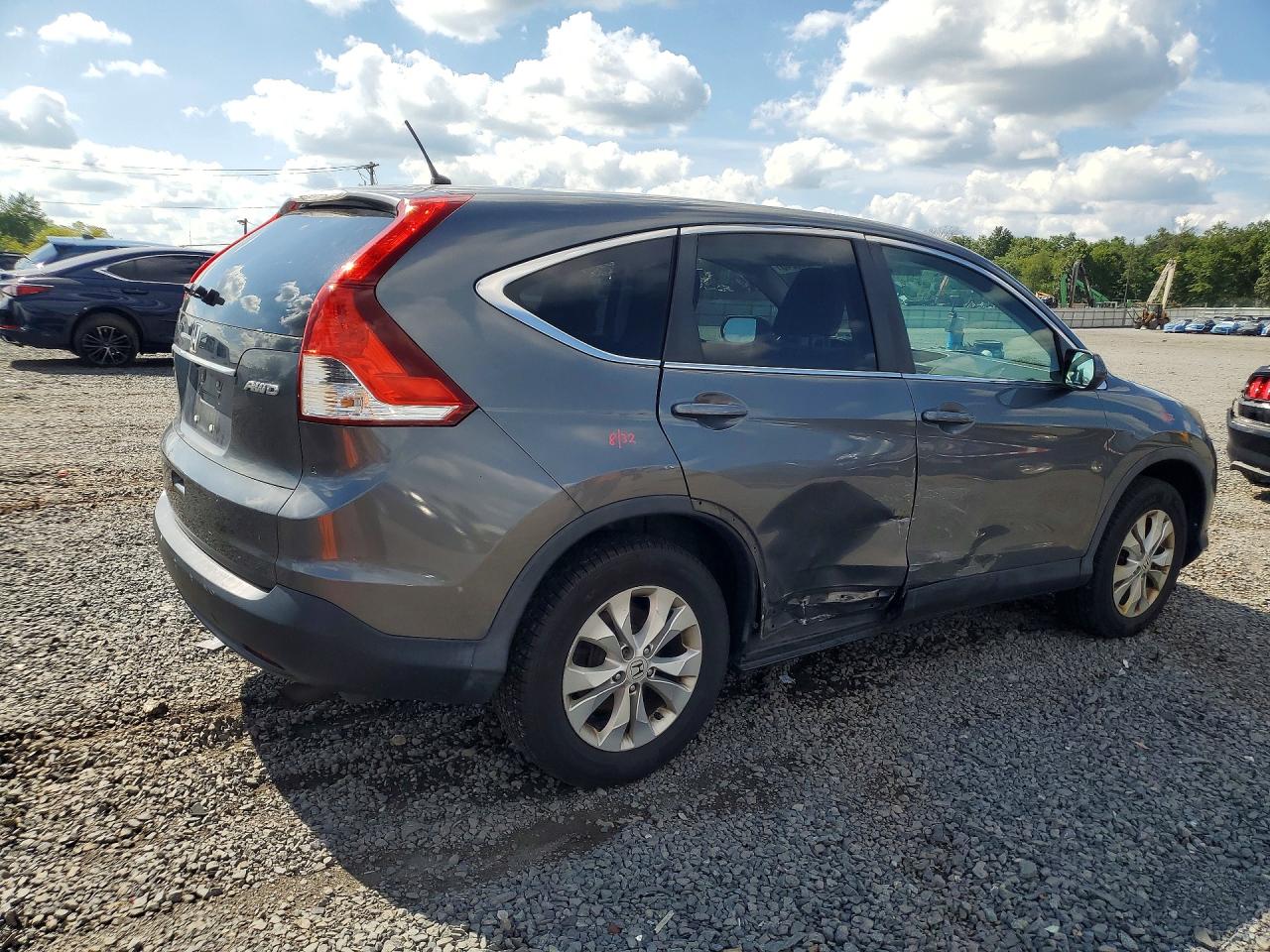2014 Honda Cr-v Ex Gray vin: 5J6RM4H55EL070161