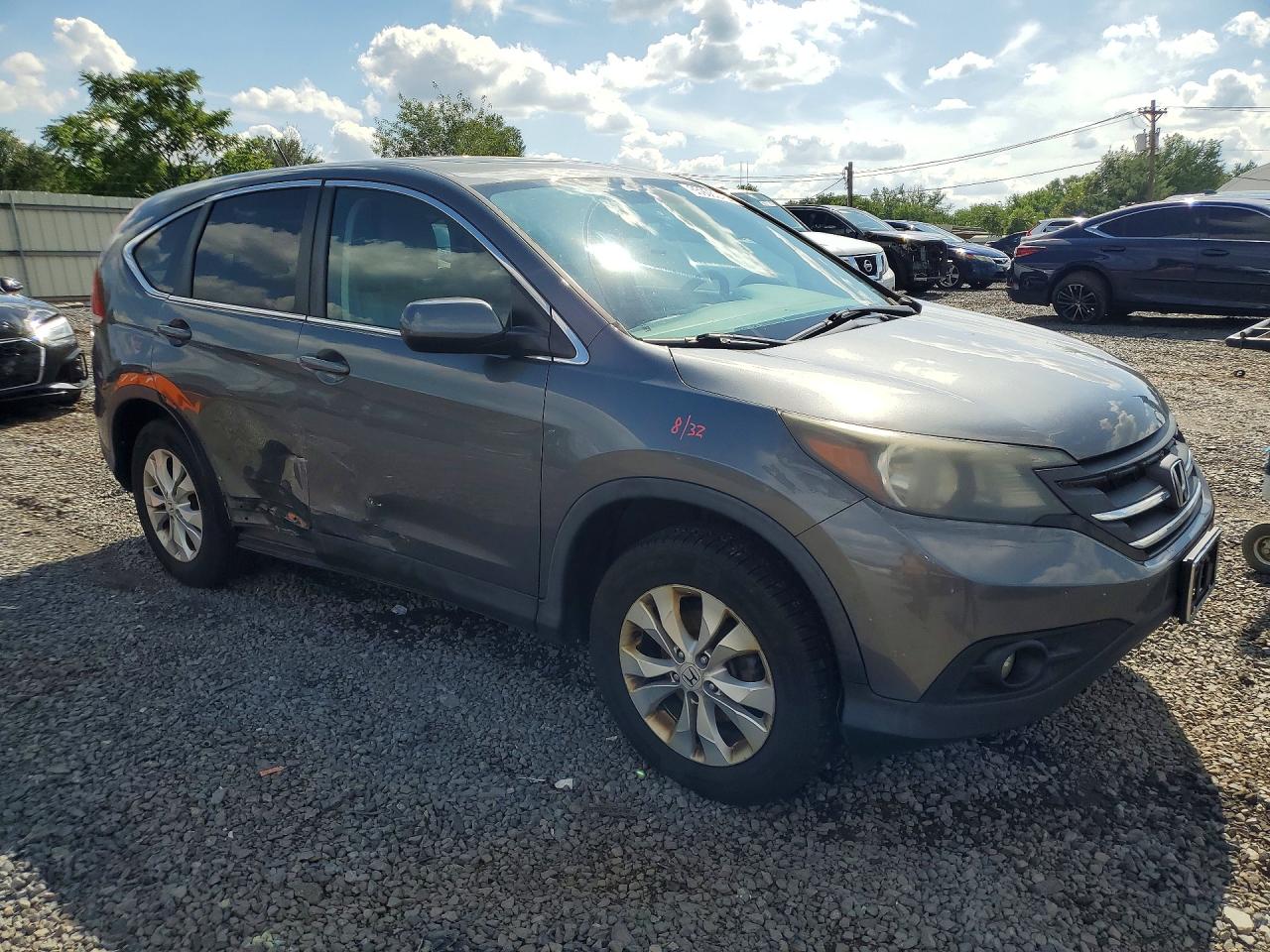 2014 Honda Cr-v Ex Gray vin: 5J6RM4H55EL070161