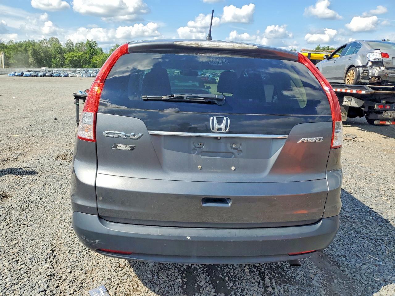 2014 Honda Cr-v Ex Gray vin: 5J6RM4H55EL070161