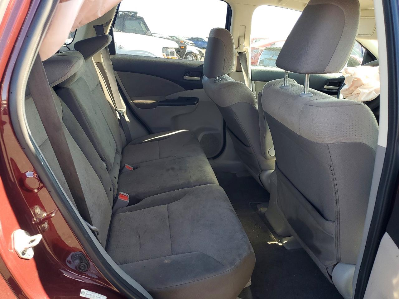 2014 Honda Cr-v Ex Burgundy vin: 5J6RM4H55EL093729