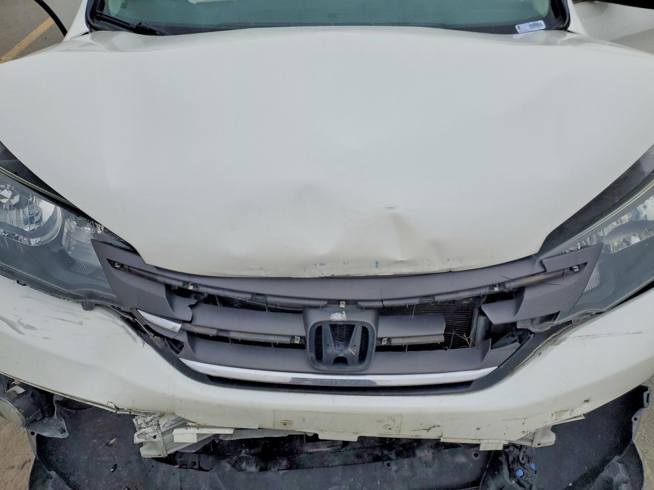 2014 Honda Cr-v Ex White vin: 5J6RM4H55EL098137
