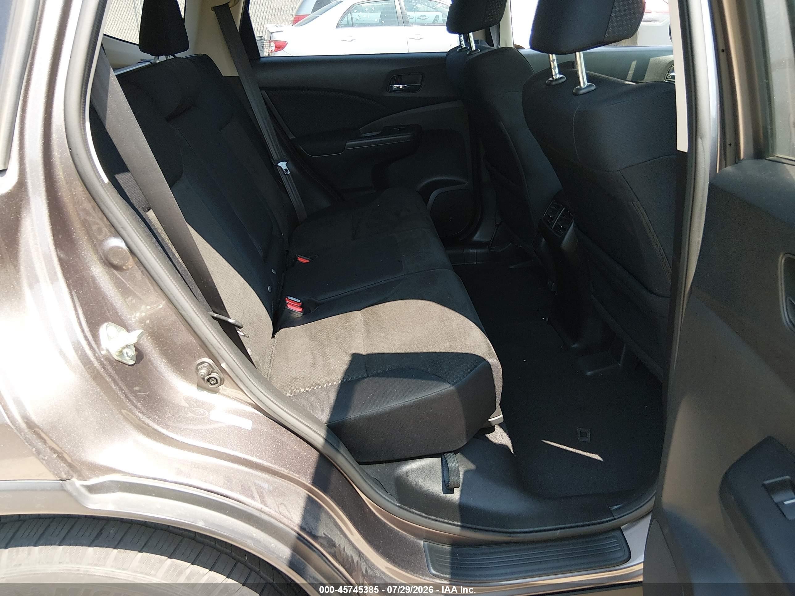 2015 Honda Cr-v Ex Gray vin: 5J6RM4H55FL032124
