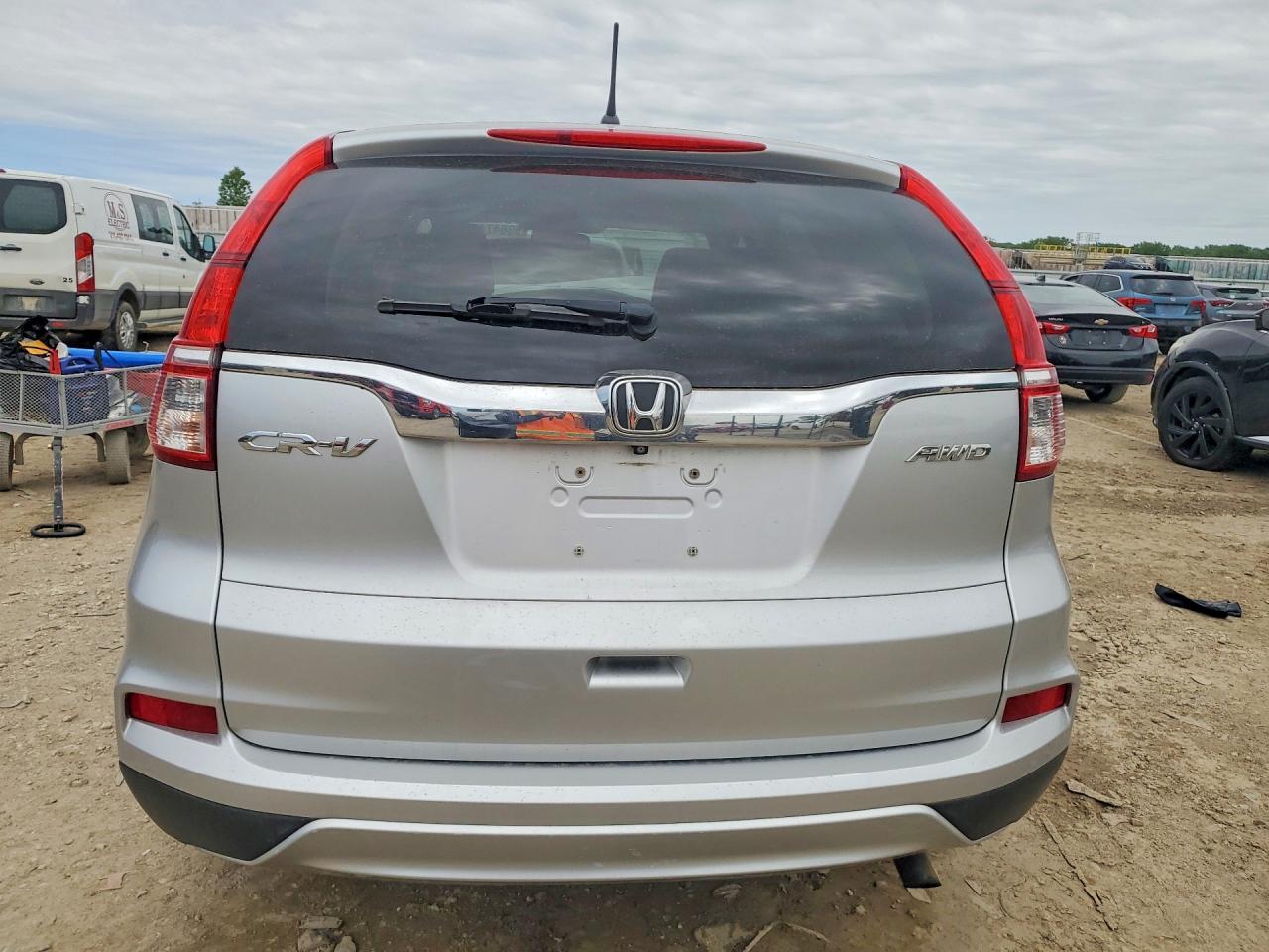 2015 Honda Cr-v Ex Серый vin: 5J6RM4H55FL043544