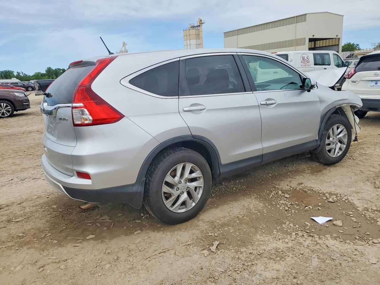 2015 Honda Cr-v Ex Серый vin: 5J6RM4H55FL043544