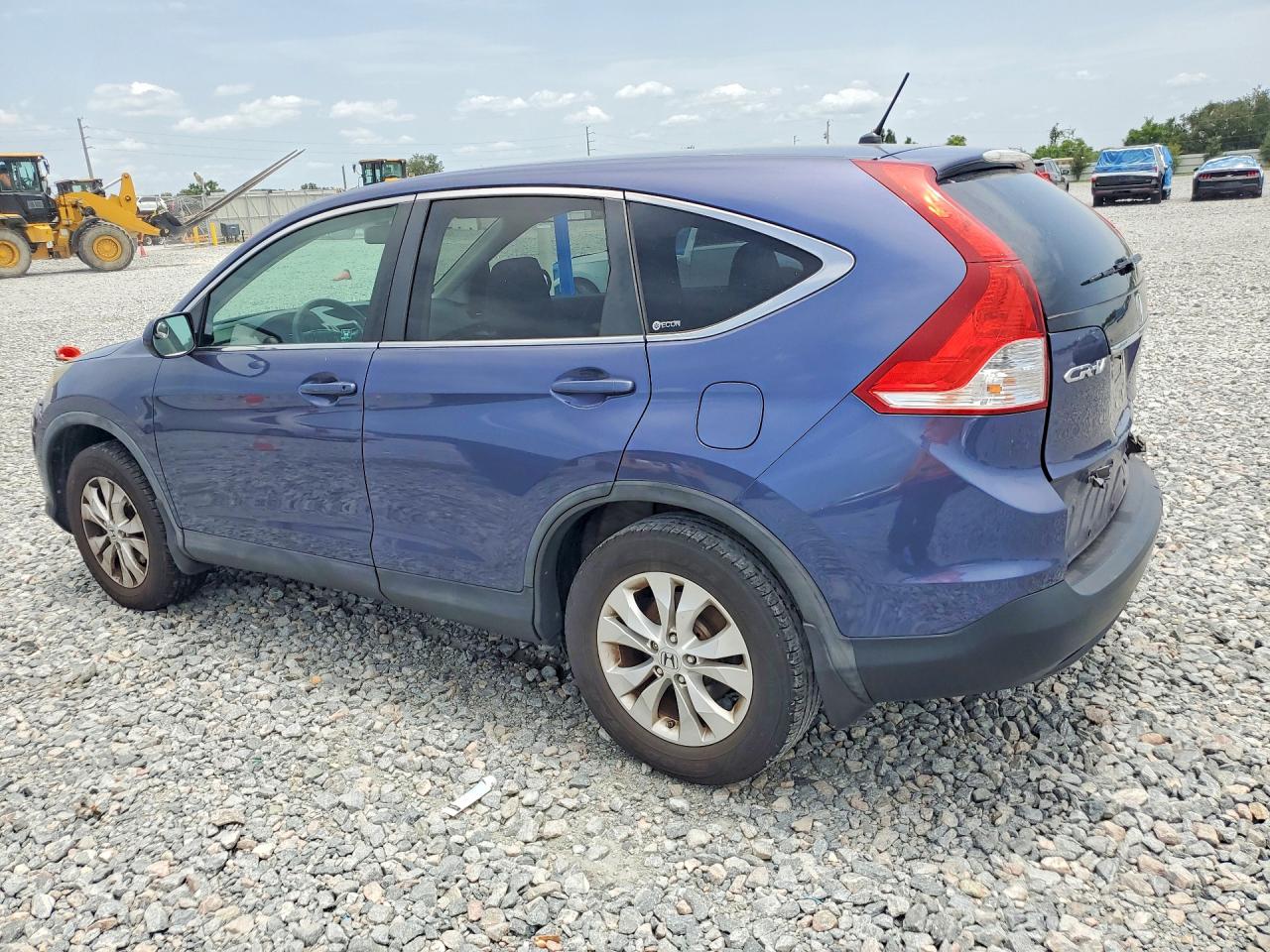 2012 Honda Cr-v Ex Blue vin: 5J6RM4H56CL000231