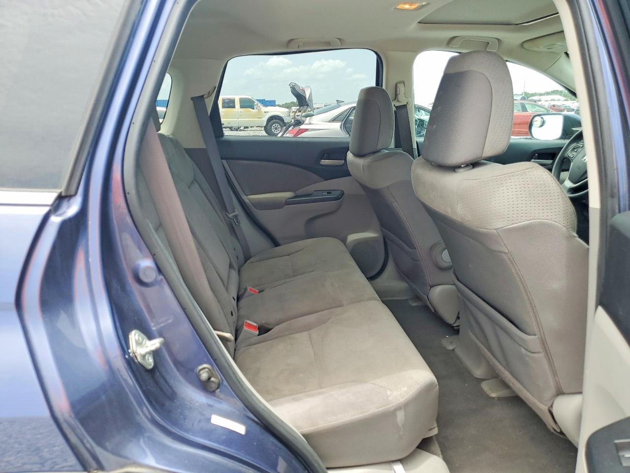 2012 Honda Cr-v Ex Blue vin: 5J6RM4H56CL000231