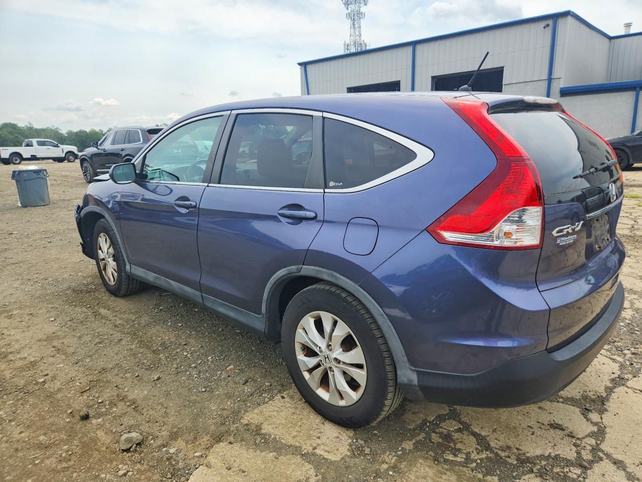 2012 Honda Cr-v Ex Blue vin: 5J6RM4H56CL002030