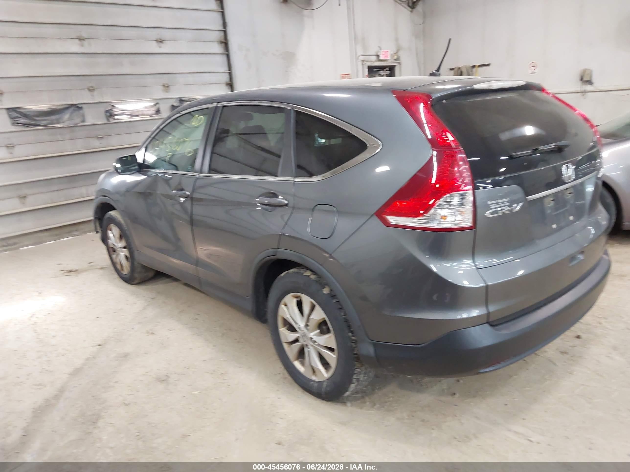 2012 Honda Cr-v Ex Gray vin: 5J6RM4H56CL002870