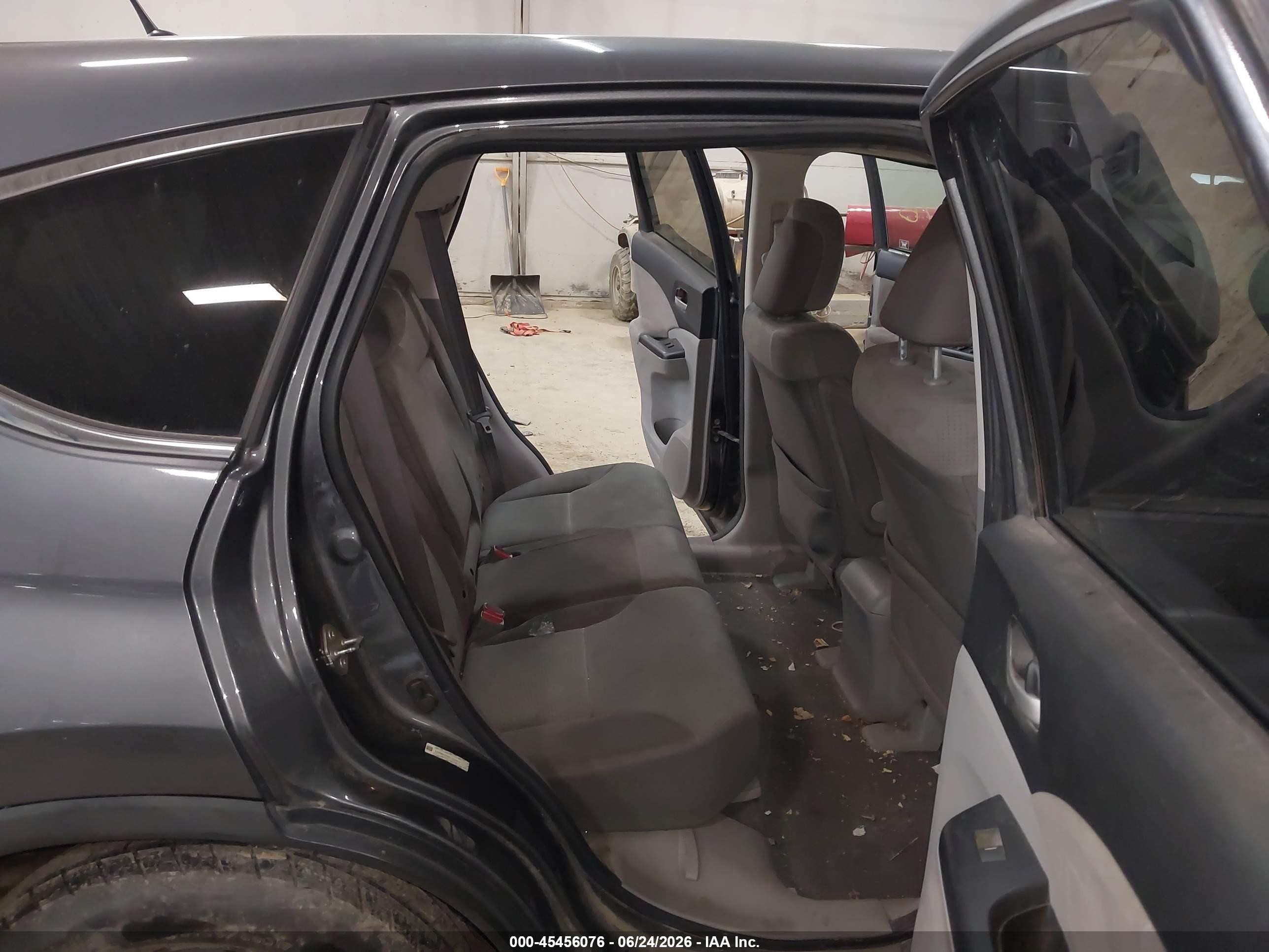 2012 Honda Cr-v Ex Gray vin: 5J6RM4H56CL002870