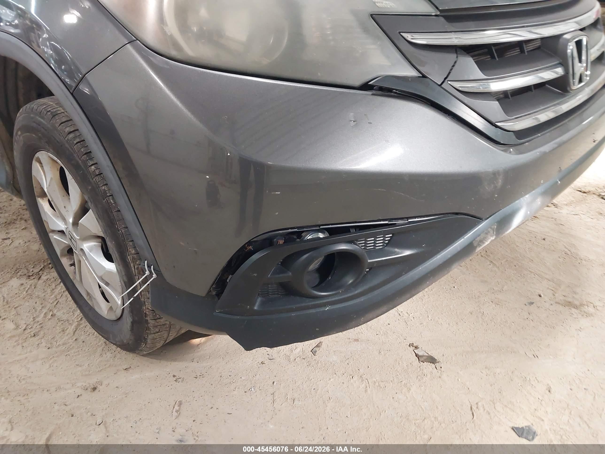 2012 Honda Cr-v Ex Gray vin: 5J6RM4H56CL002870