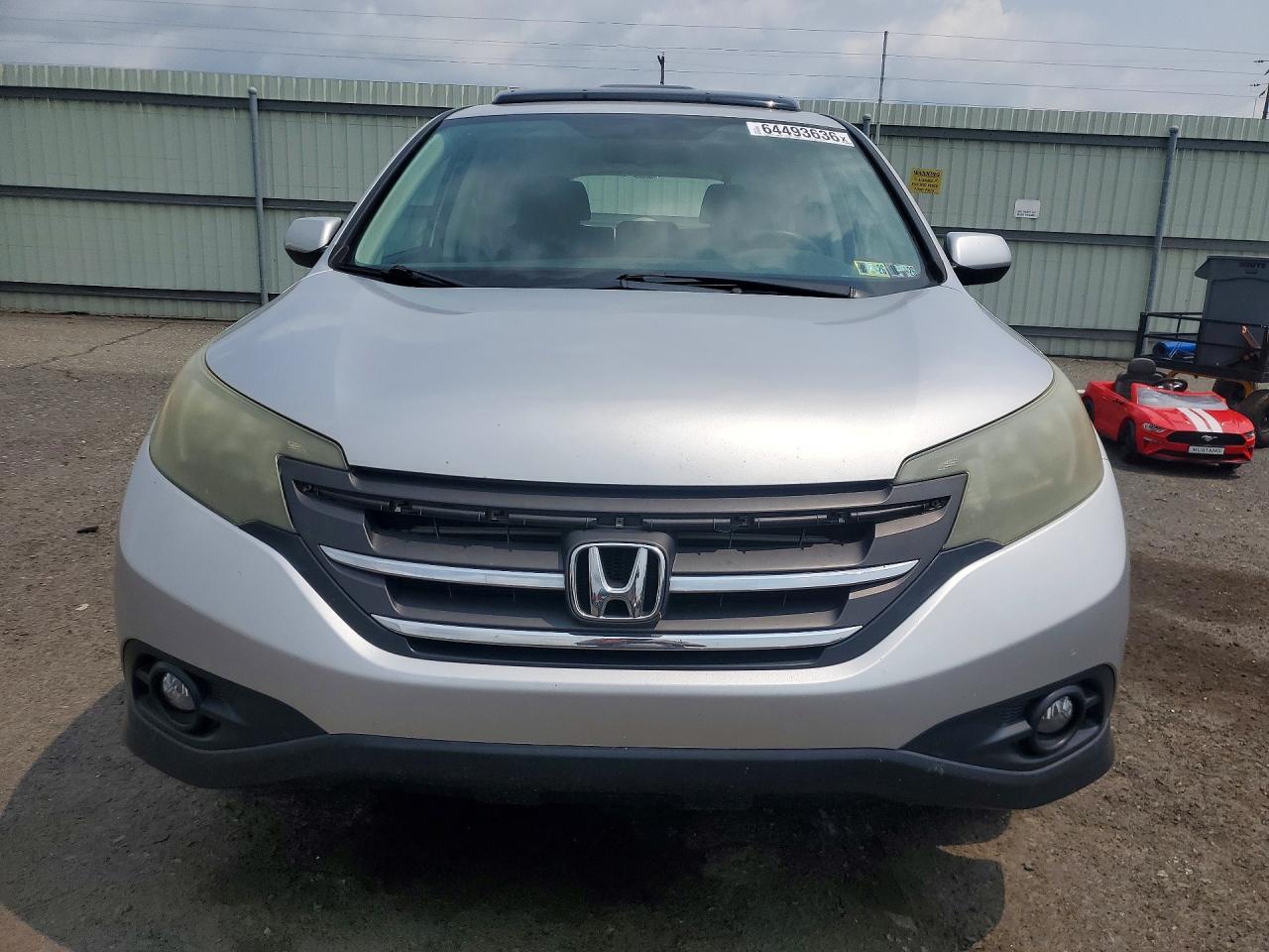 2012 Honda Cr-v Ex Silver vin: 5J6RM4H56CL006207