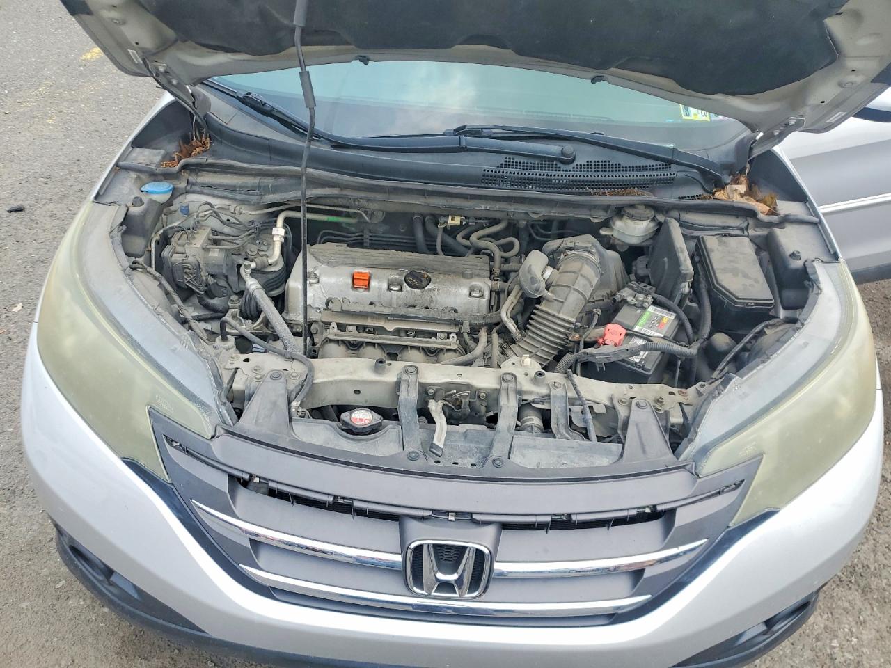 2012 Honda Cr-v Ex Silver vin: 5J6RM4H56CL006207