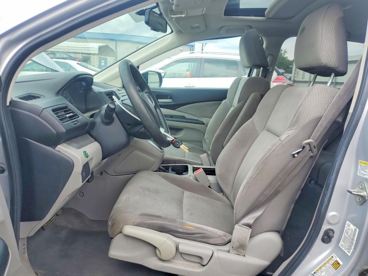 2012 Honda Cr-v Ex Silver vin: 5J6RM4H56CL006207