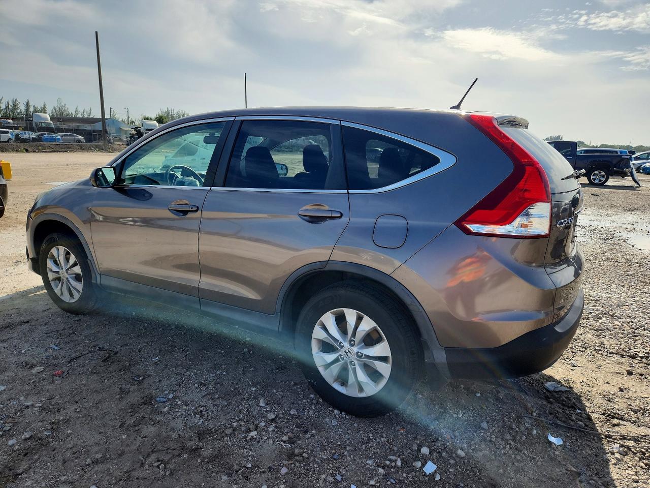 2012 Honda Cr-v Ex Gray vin: 5J6RM4H56CL036453