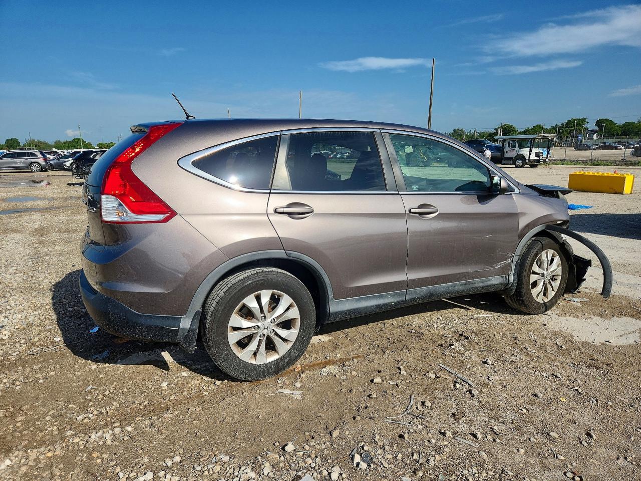 2012 Honda Cr-v Ex Gray vin: 5J6RM4H56CL036453