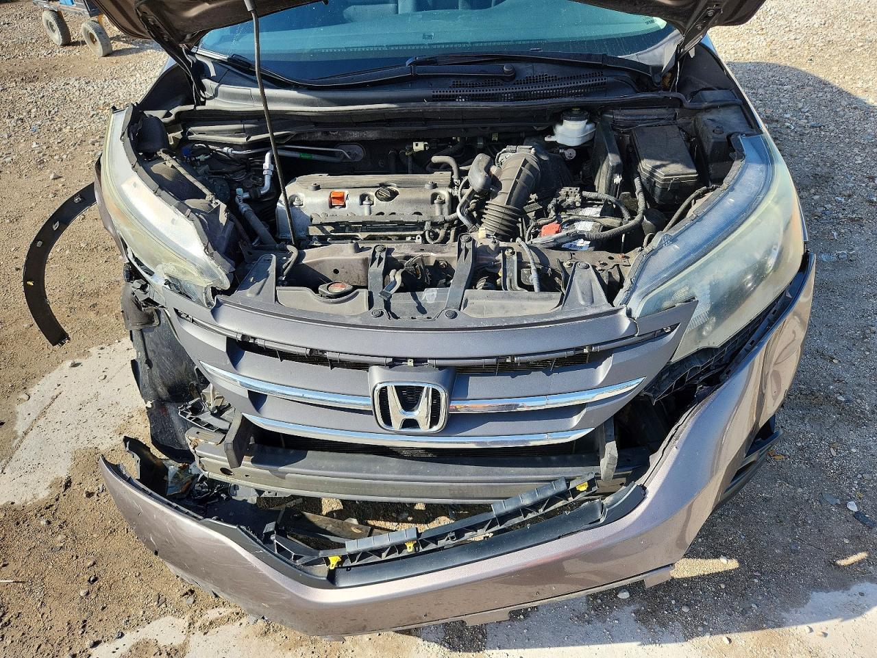 2012 Honda Cr-v Ex Gray vin: 5J6RM4H56CL036453