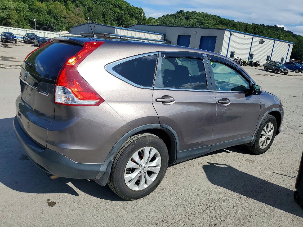 2012 Honda Cr-v Ex Brown vin: 5J6RM4H56CL049624