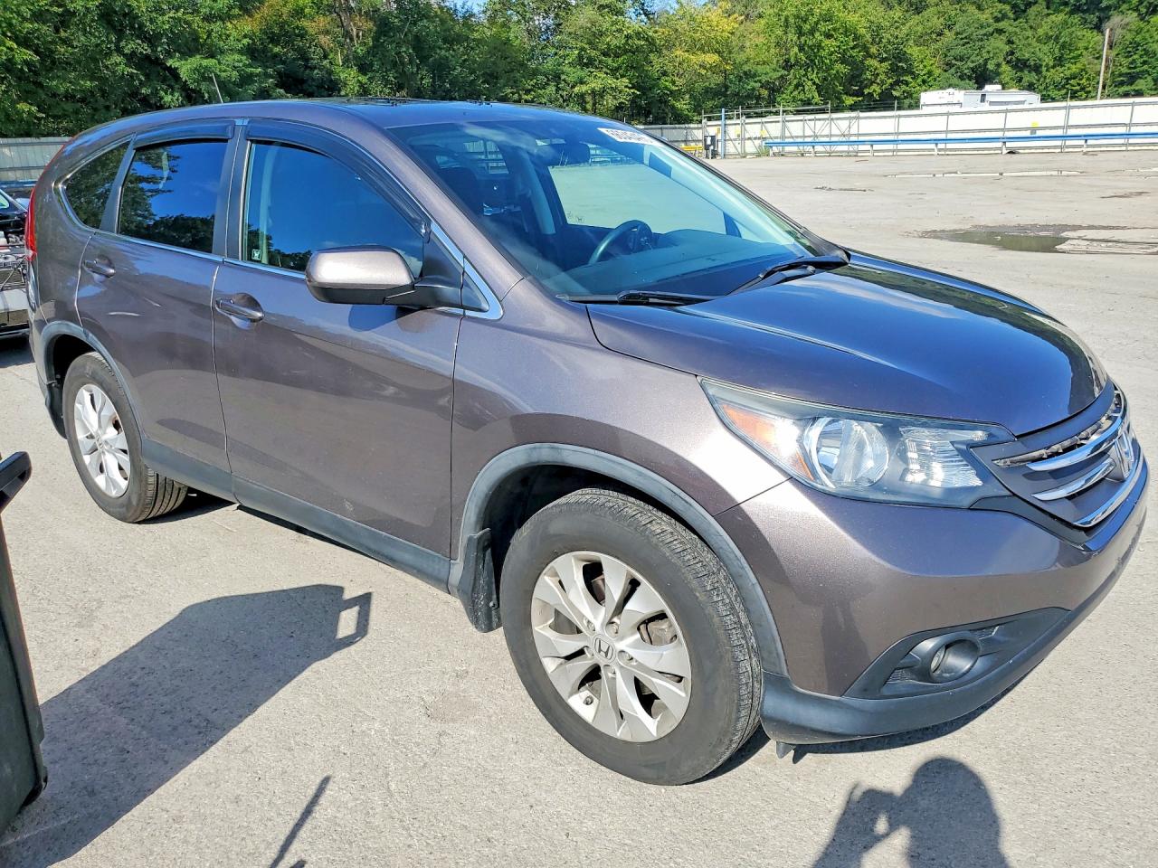2012 Honda Cr-v Ex Brown vin: 5J6RM4H56CL049624
