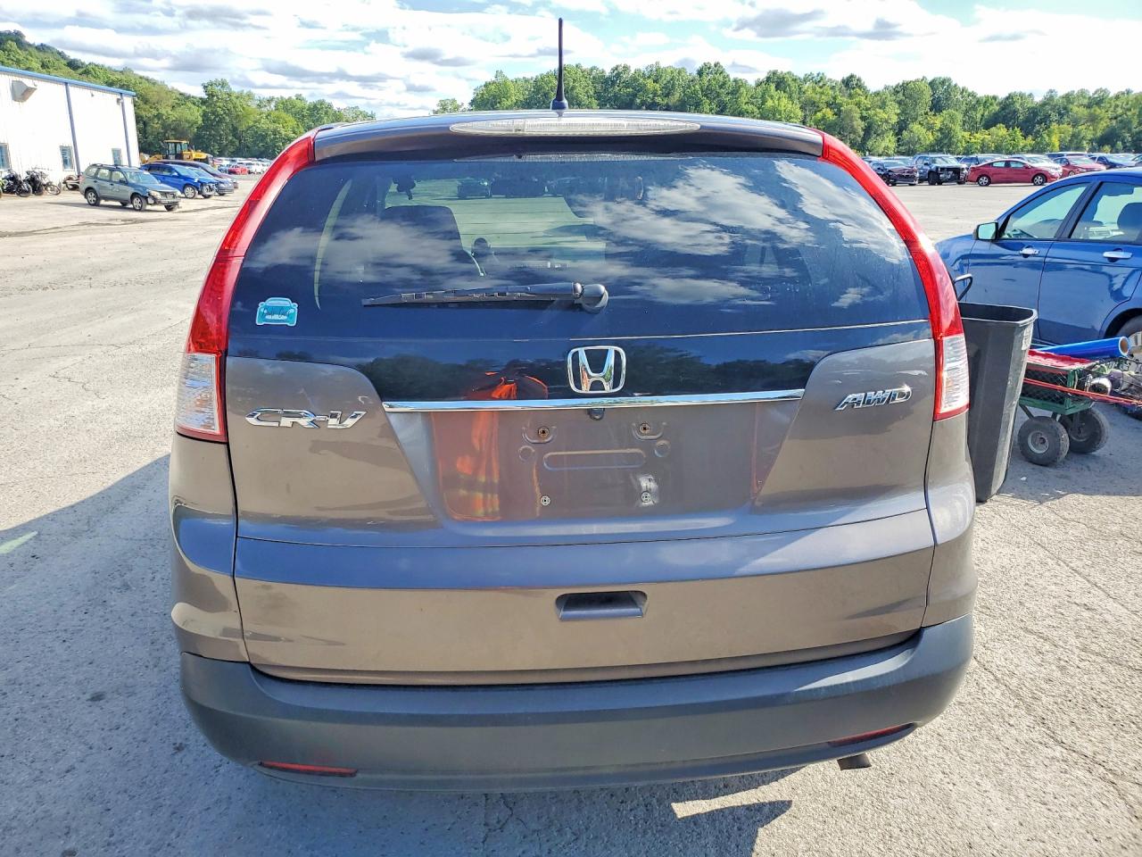 2012 Honda Cr-v Ex Brown vin: 5J6RM4H56CL049624