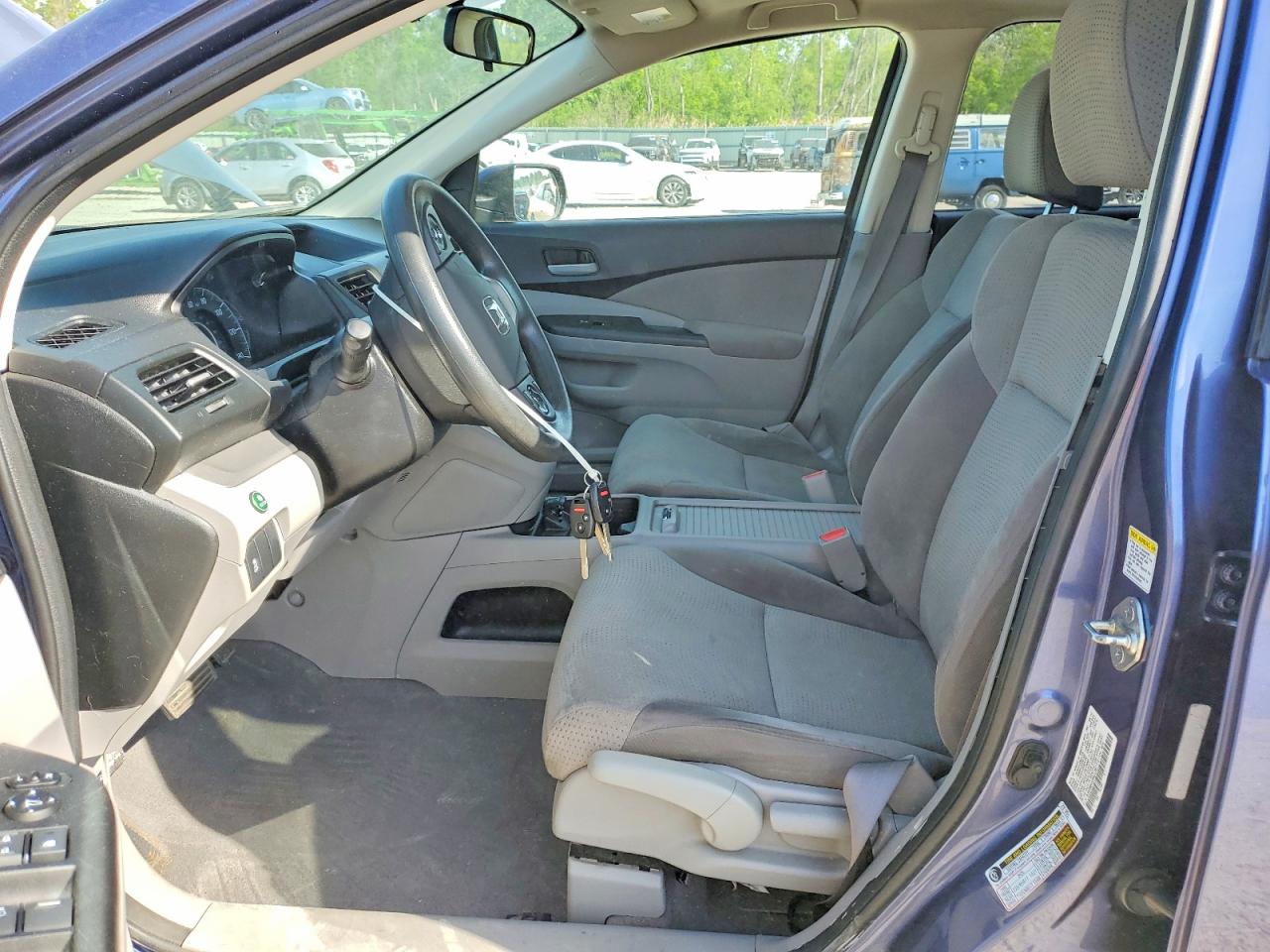 2012 Honda Cr-v Ex Blue vin: 5J6RM4H56CL057772