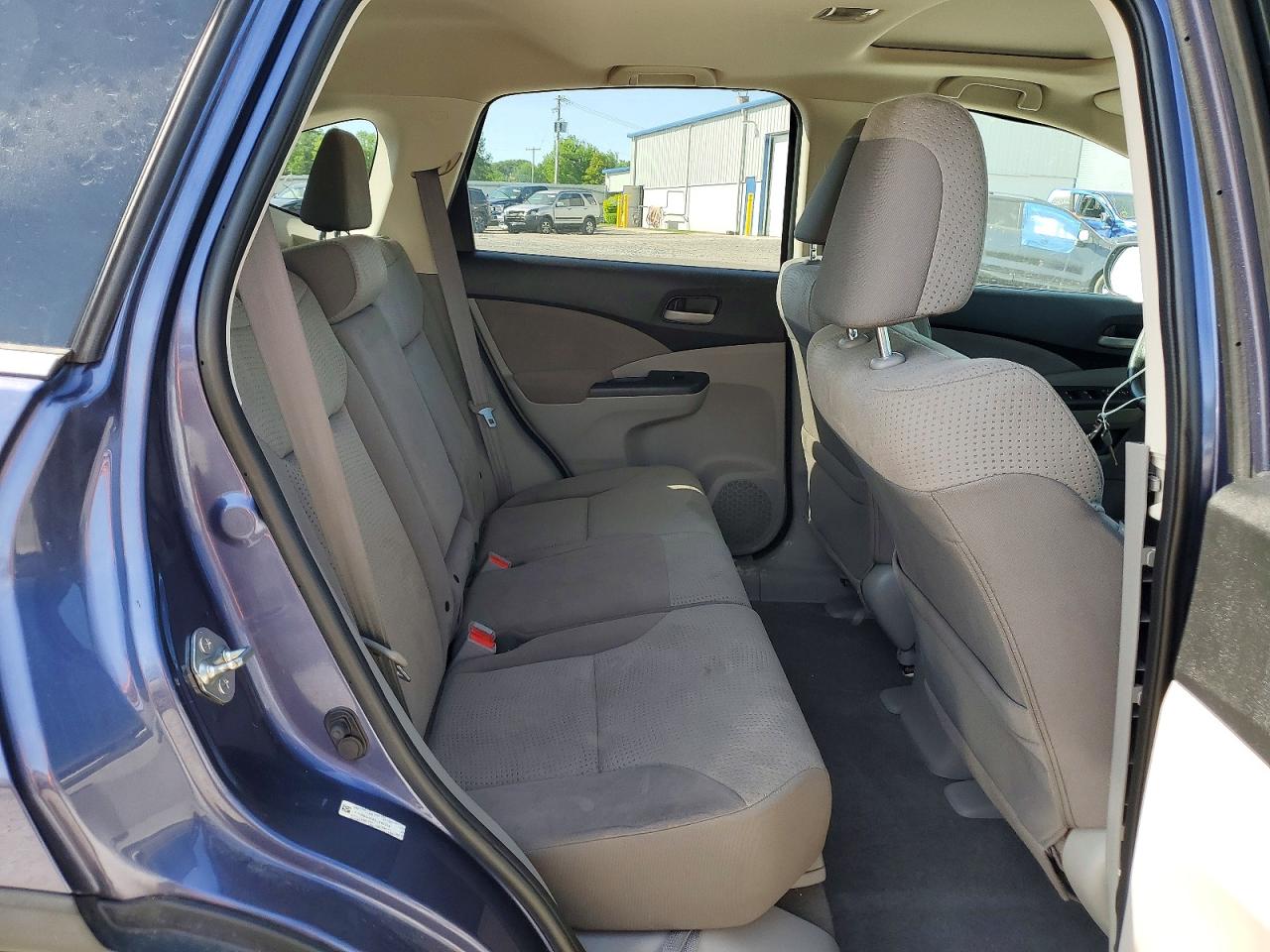 2012 Honda Cr-v Ex Blue vin: 5J6RM4H56CL057772
