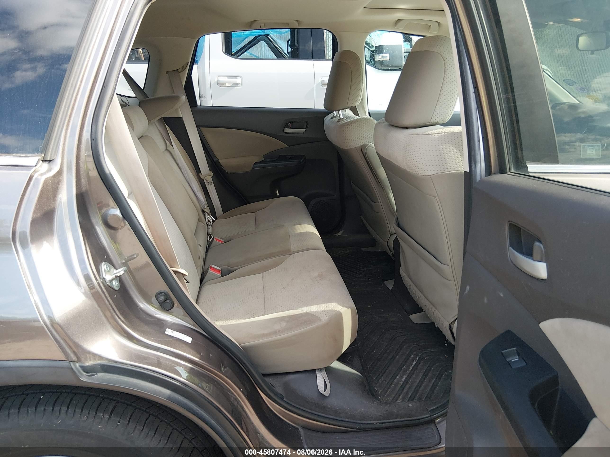 2012 Honda Cr-v Ex Gray vin: 5J6RM4H56CL067671