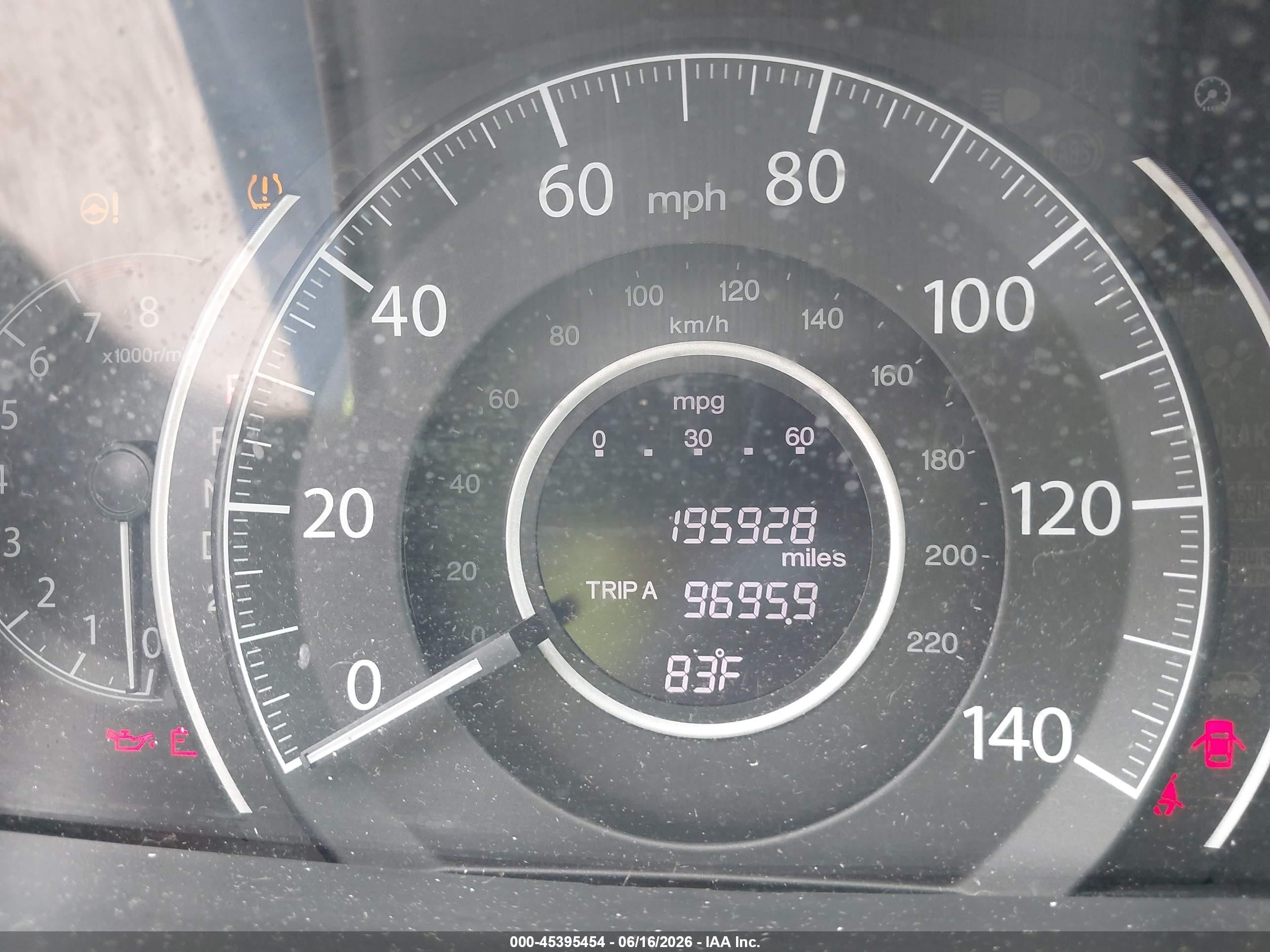 2013 Honda Cr-v Ex Brown vin: 5J6RM4H56DL005317