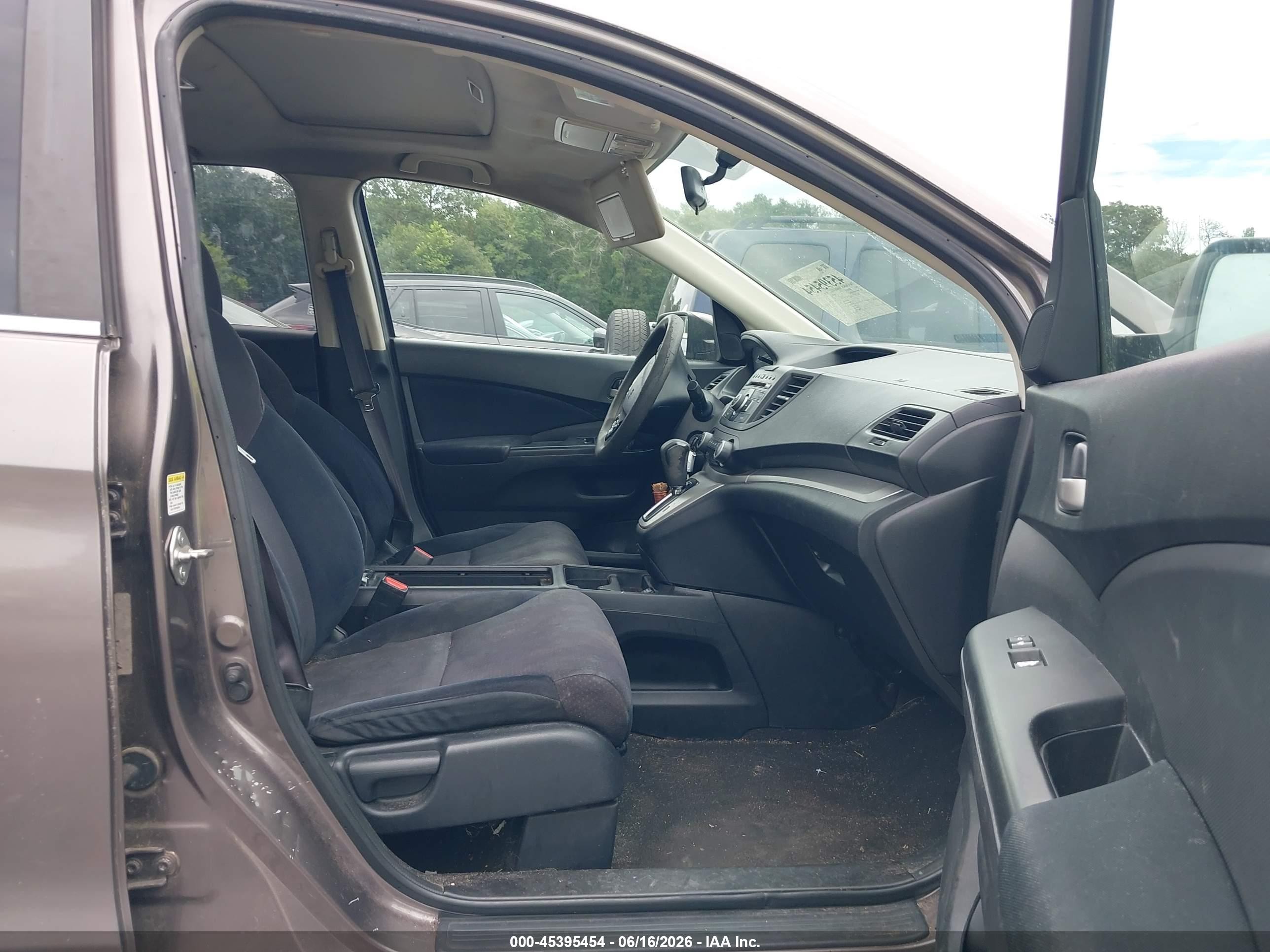 2013 Honda Cr-v Ex Brown vin: 5J6RM4H56DL005317