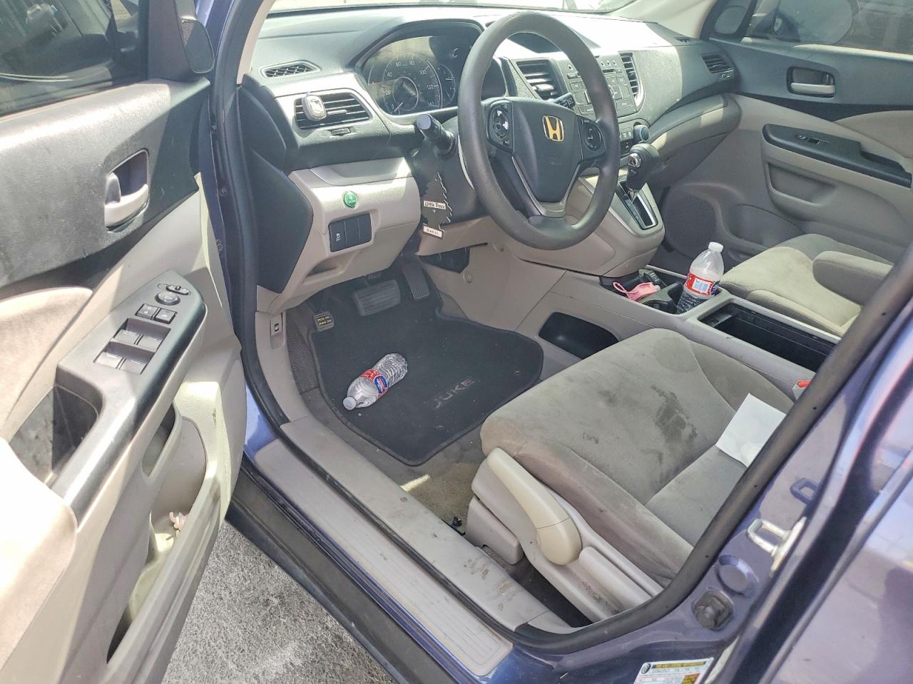 2013 Honda Cr-v Ex Blue vin: 5J6RM4H56DL015426
