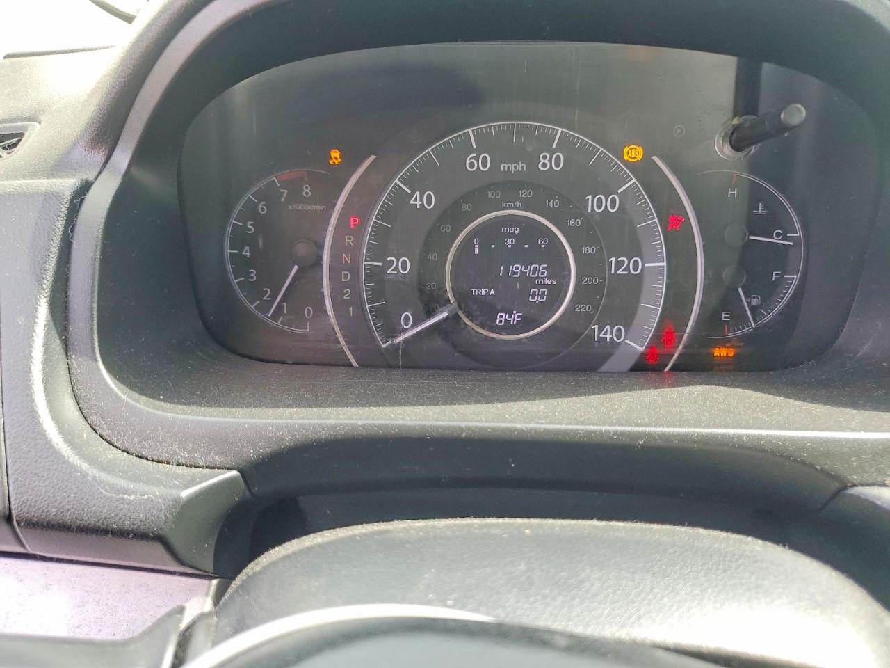 2013 Honda Cr-v Ex Blue vin: 5J6RM4H56DL015426