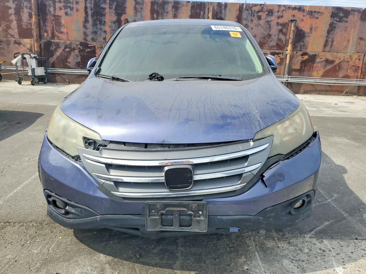 2013 Honda Cr-v Ex Blue vin: 5J6RM4H56DL015426