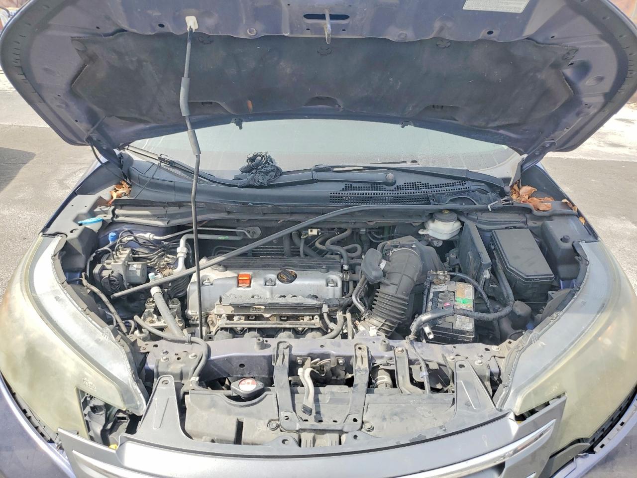 2013 Honda Cr-v Ex Blue vin: 5J6RM4H56DL015426