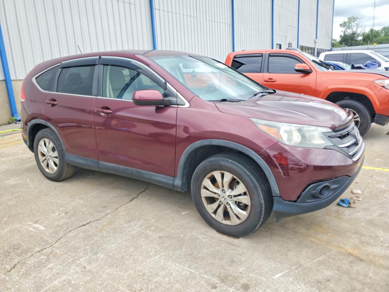 2013 Honda Cr-v Ex Burgundy vin: 5J6RM4H56DL020108