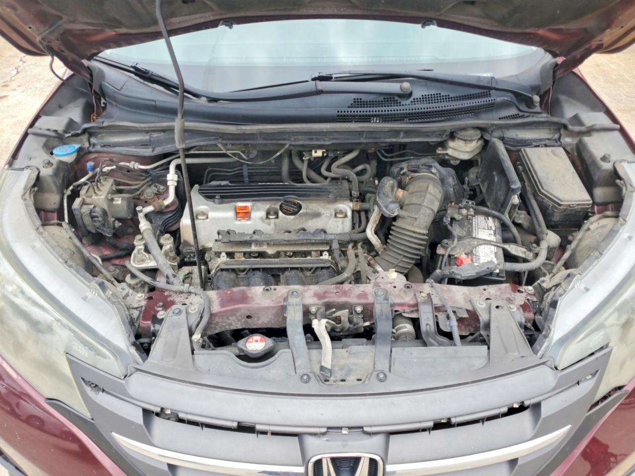 2013 Honda Cr-v Ex Burgundy vin: 5J6RM4H56DL020108