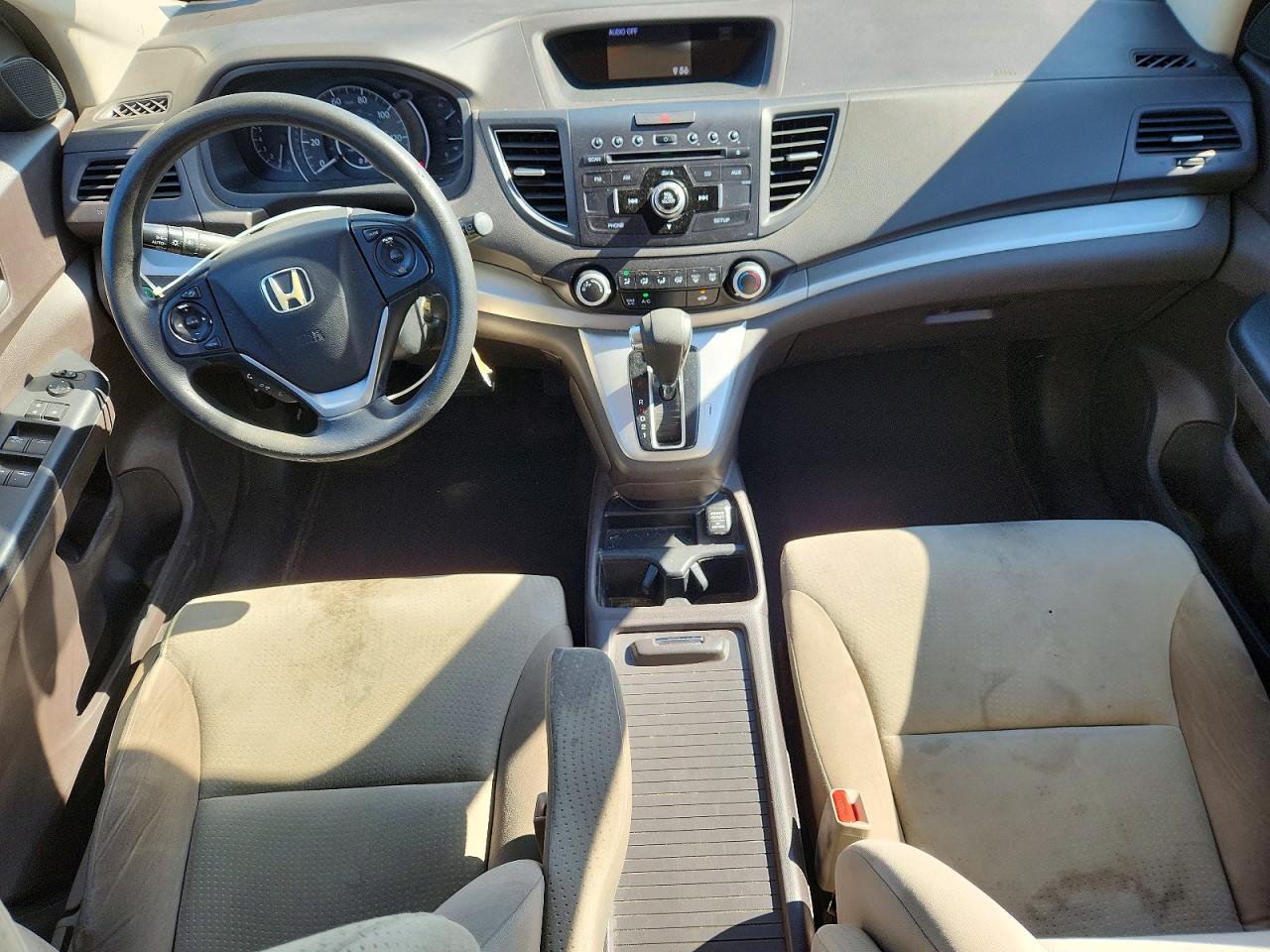 2013 Honda Cr-v Ex Gray vin: 5J6RM4H56DL040424