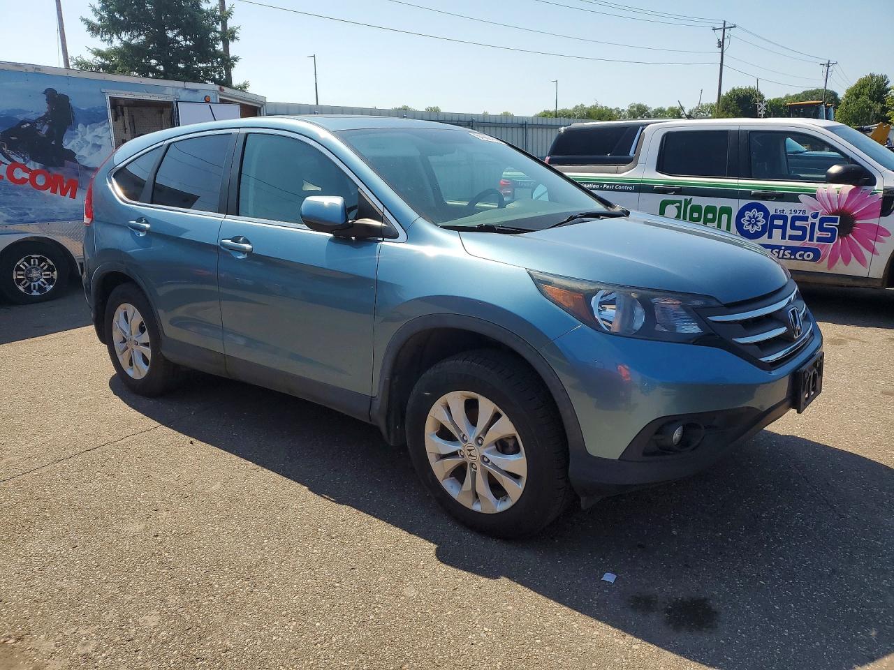 2013 Honda Cr-v Ex Blue vin: 5J6RM4H56DL043579