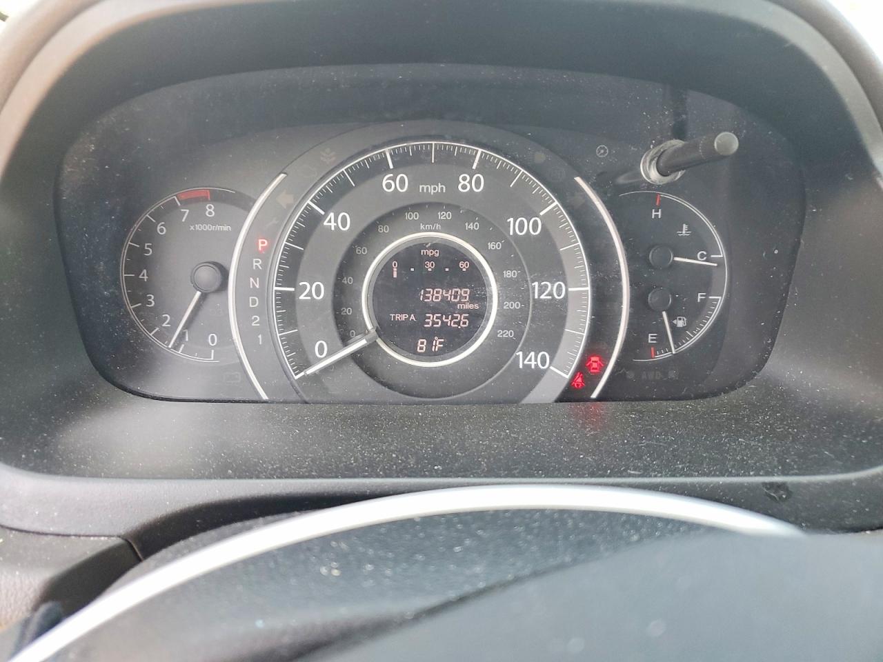 2013 Honda Cr-v Ex Blue vin: 5J6RM4H56DL043579