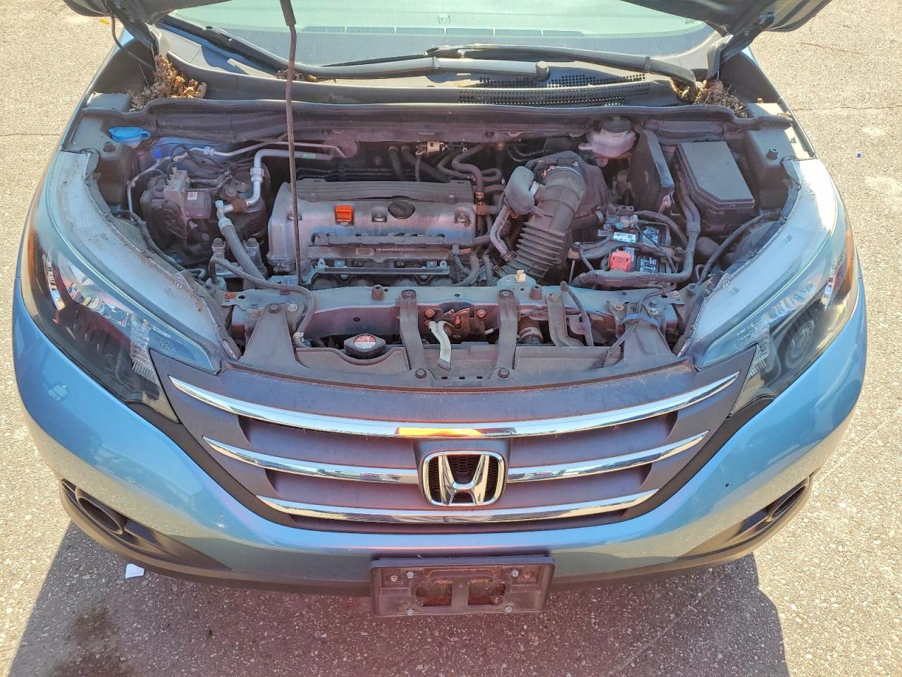 2013 Honda Cr-v Ex Blue vin: 5J6RM4H56DL043579