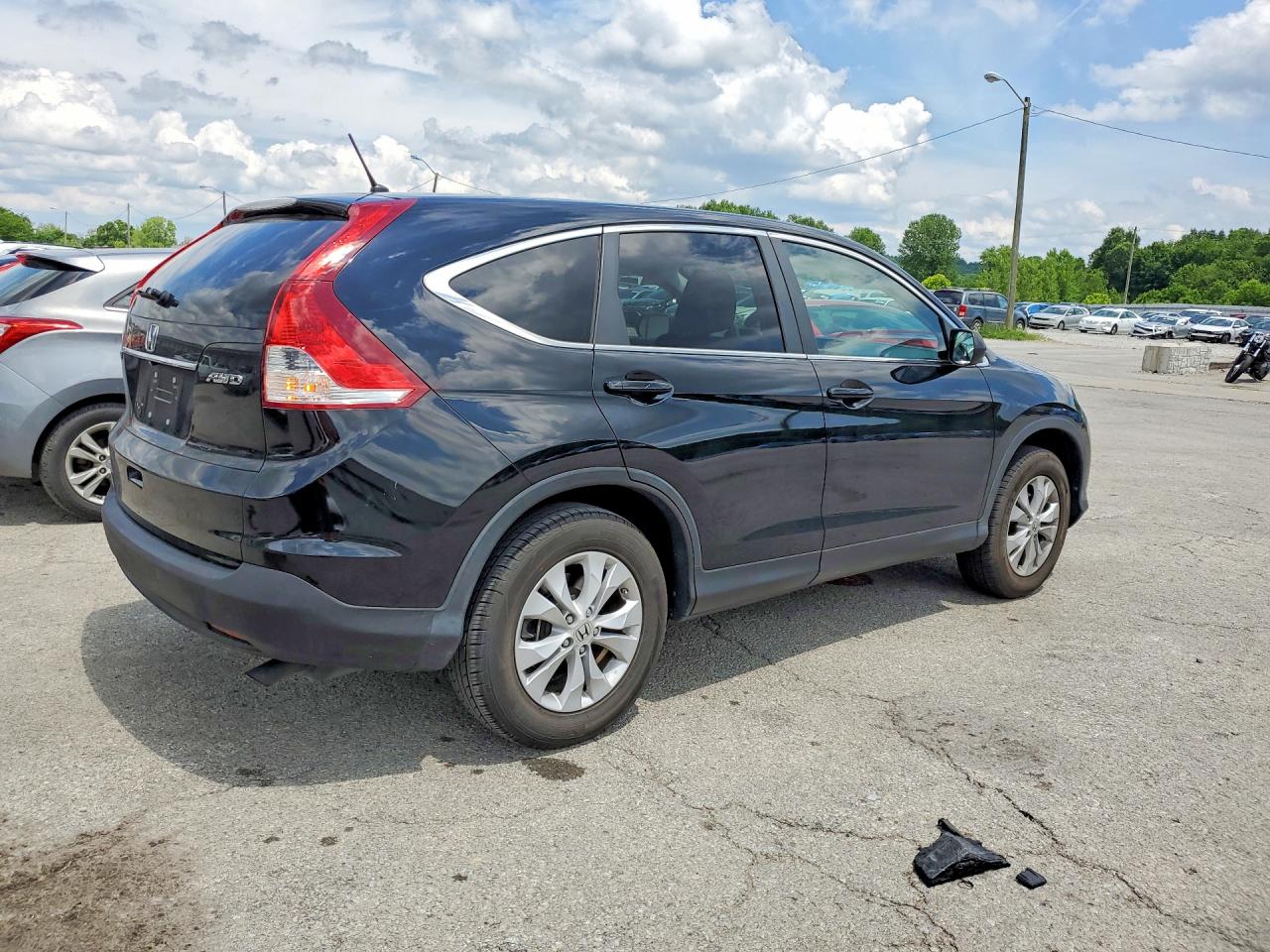 2013 Honda Cr-v Ex Черный vin: 5J6RM4H56DL057398