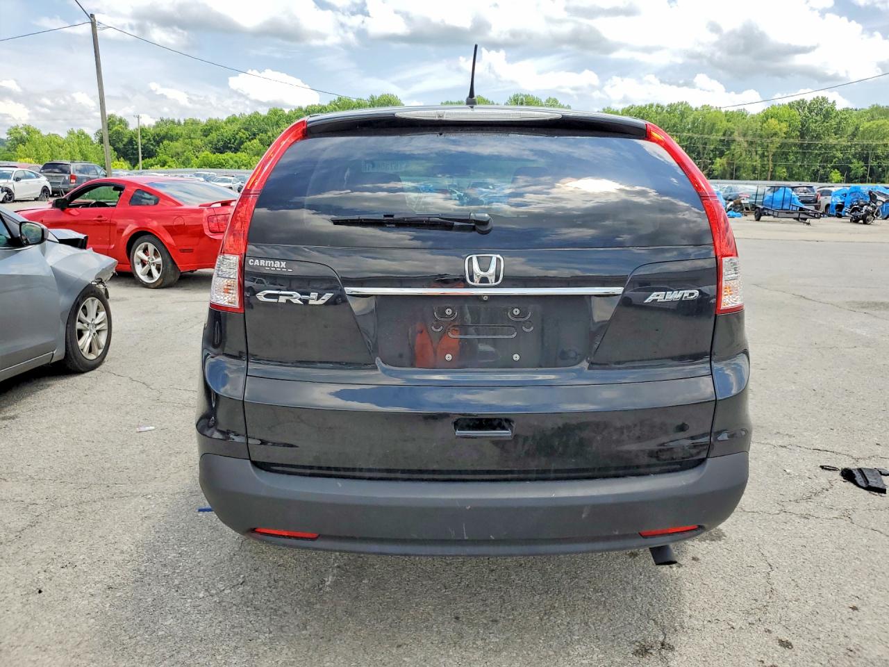 2013 Honda Cr-v Ex Черный vin: 5J6RM4H56DL057398